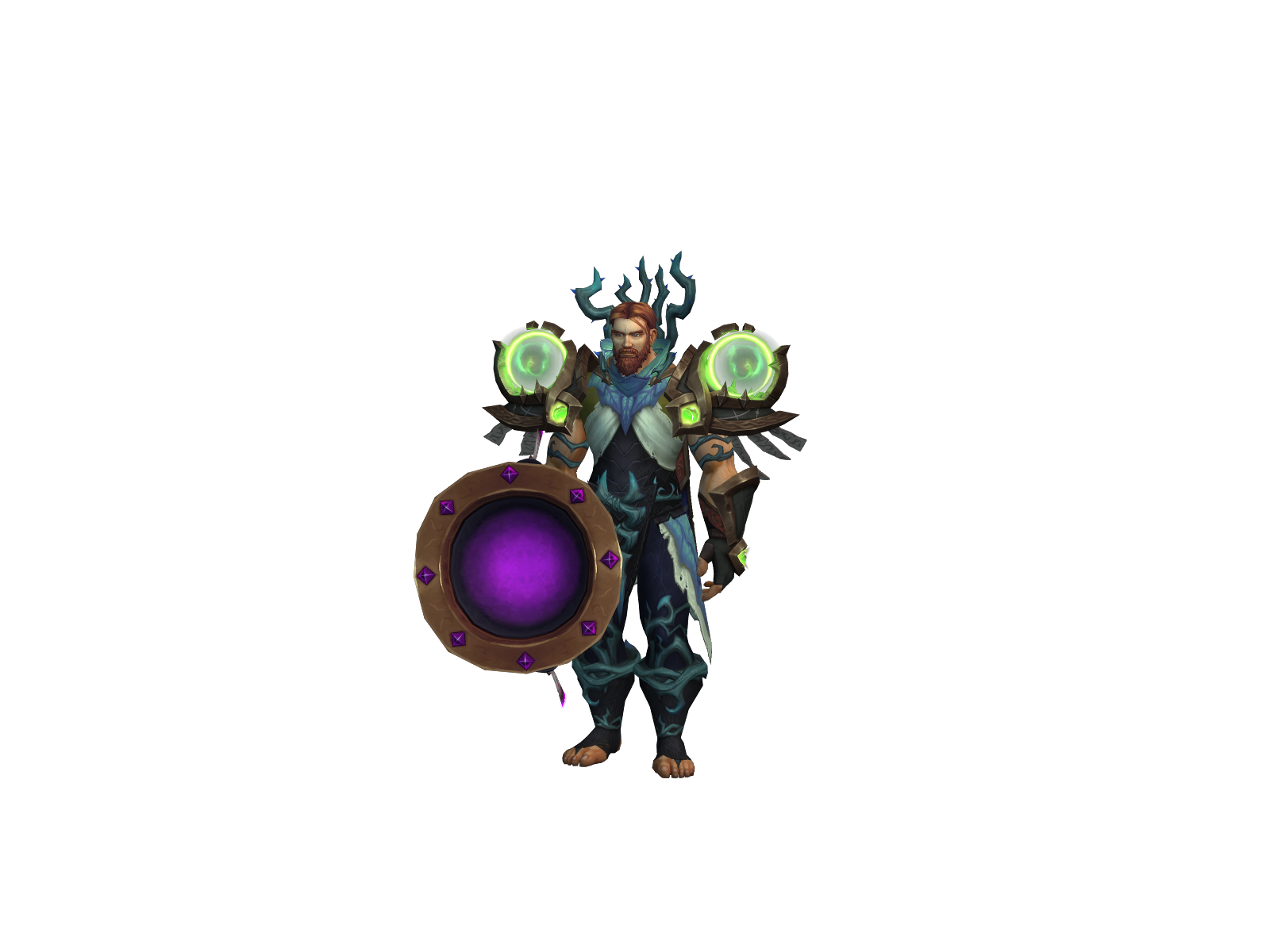 Blinkah 3D character render