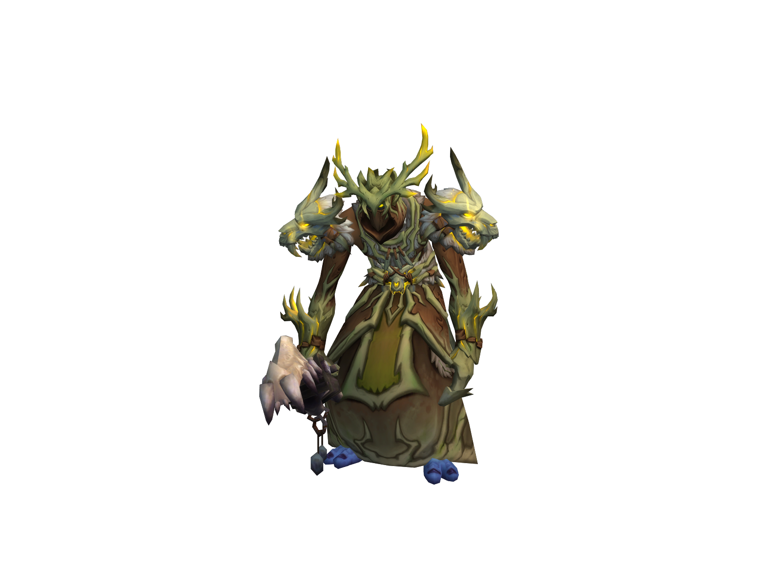 Anathul 3D character render