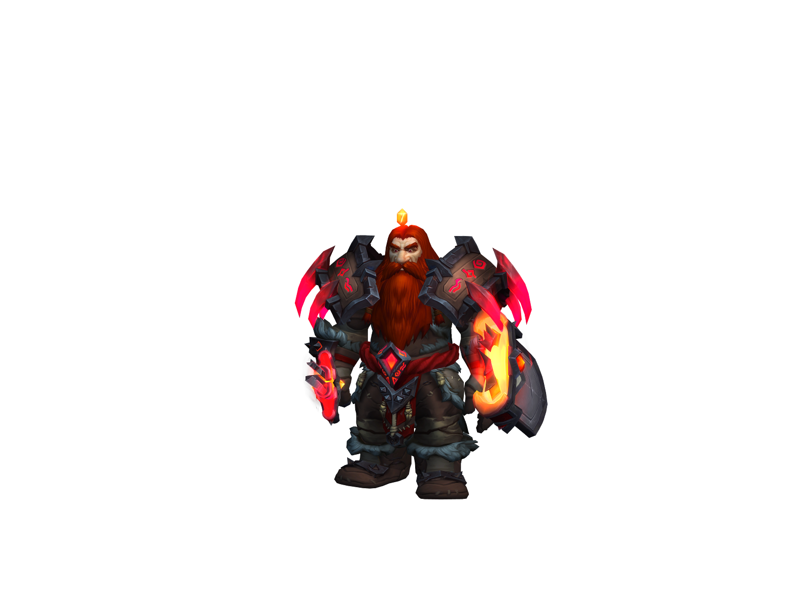 Deserthy 3D character render