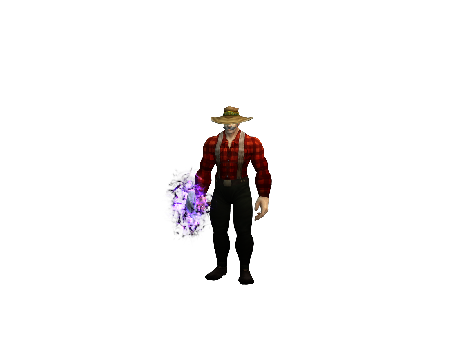 Haztek 3D character render