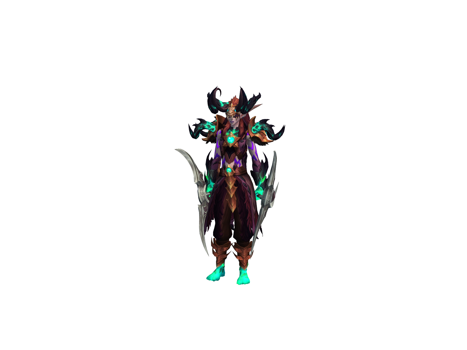 Azrythea 3D character render