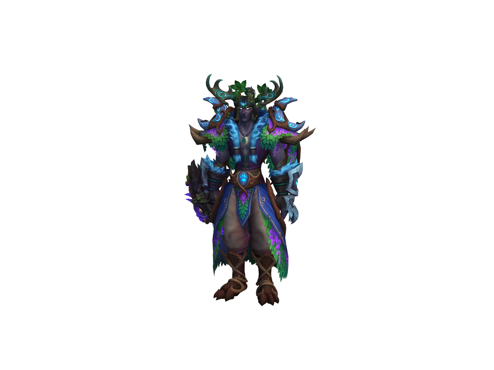 Thornmantle 3D character render