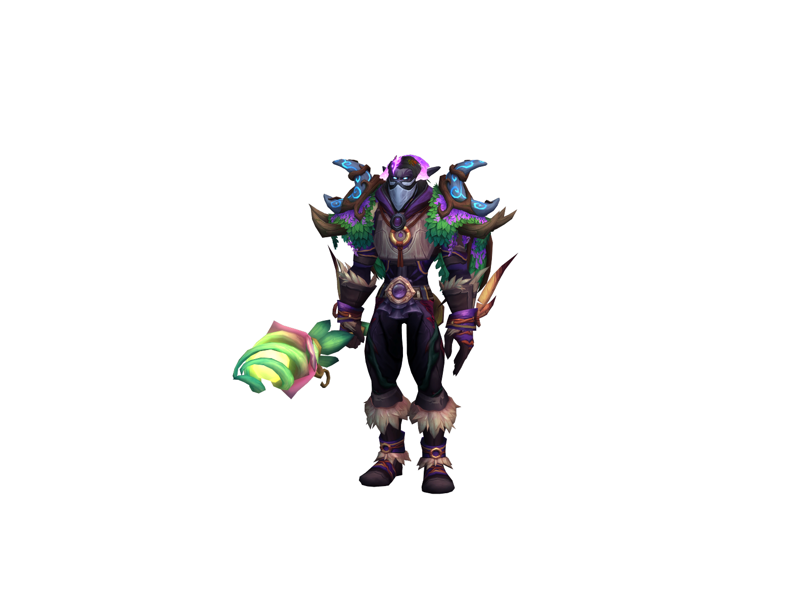 Rhaegruid 3D character render