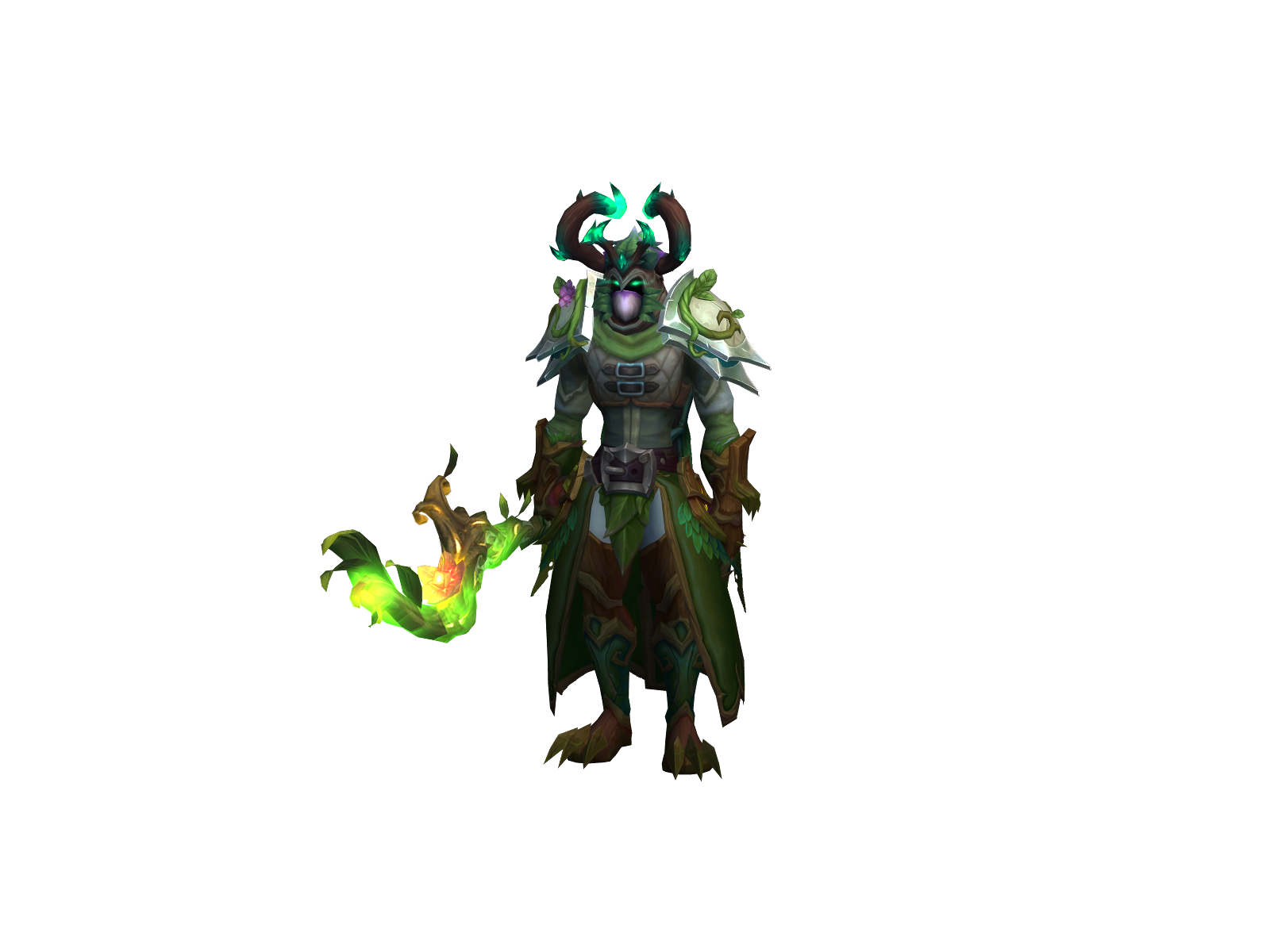 Viroursa 3D character render