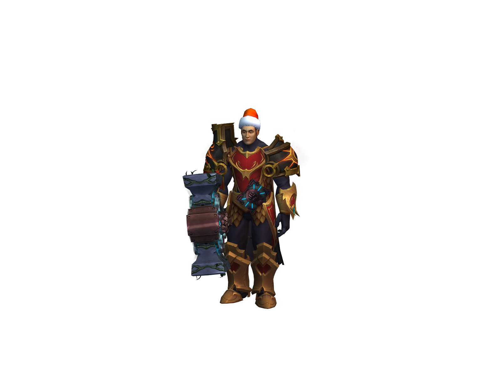 Biggallon 3D character render