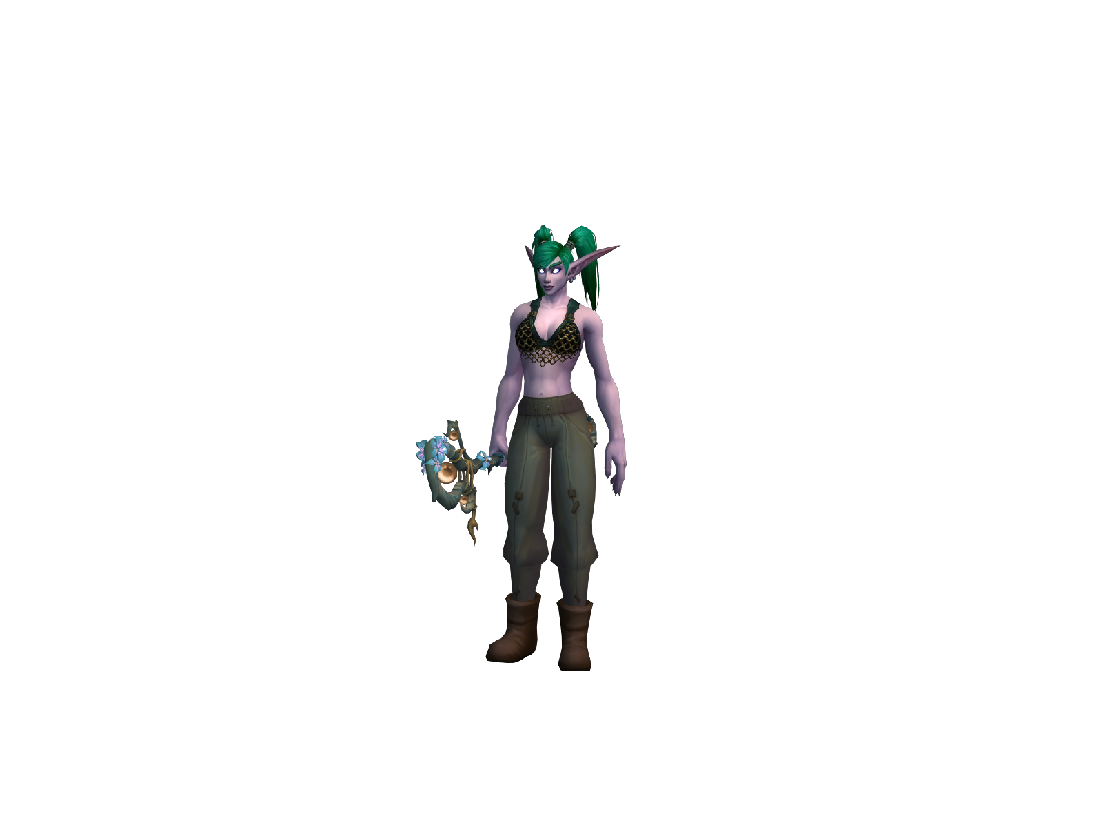 Mommò 3D character render