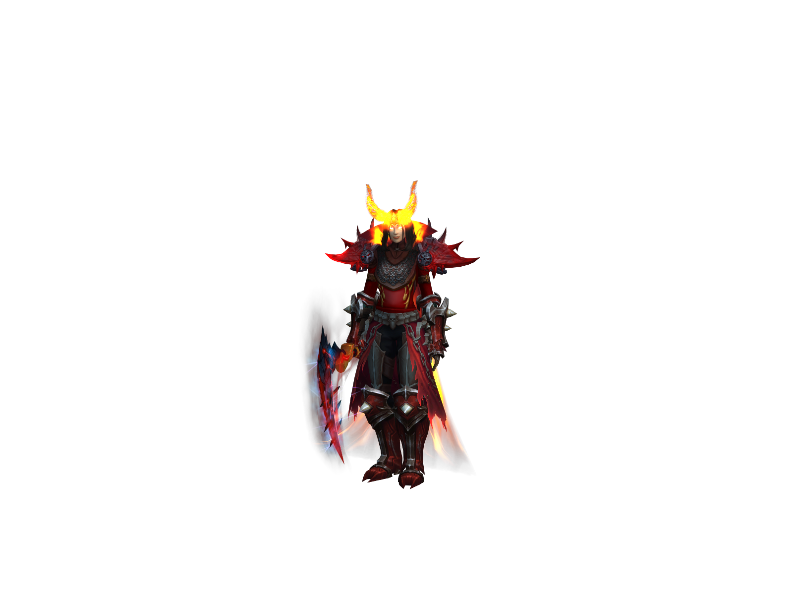 Yelath 3D character render