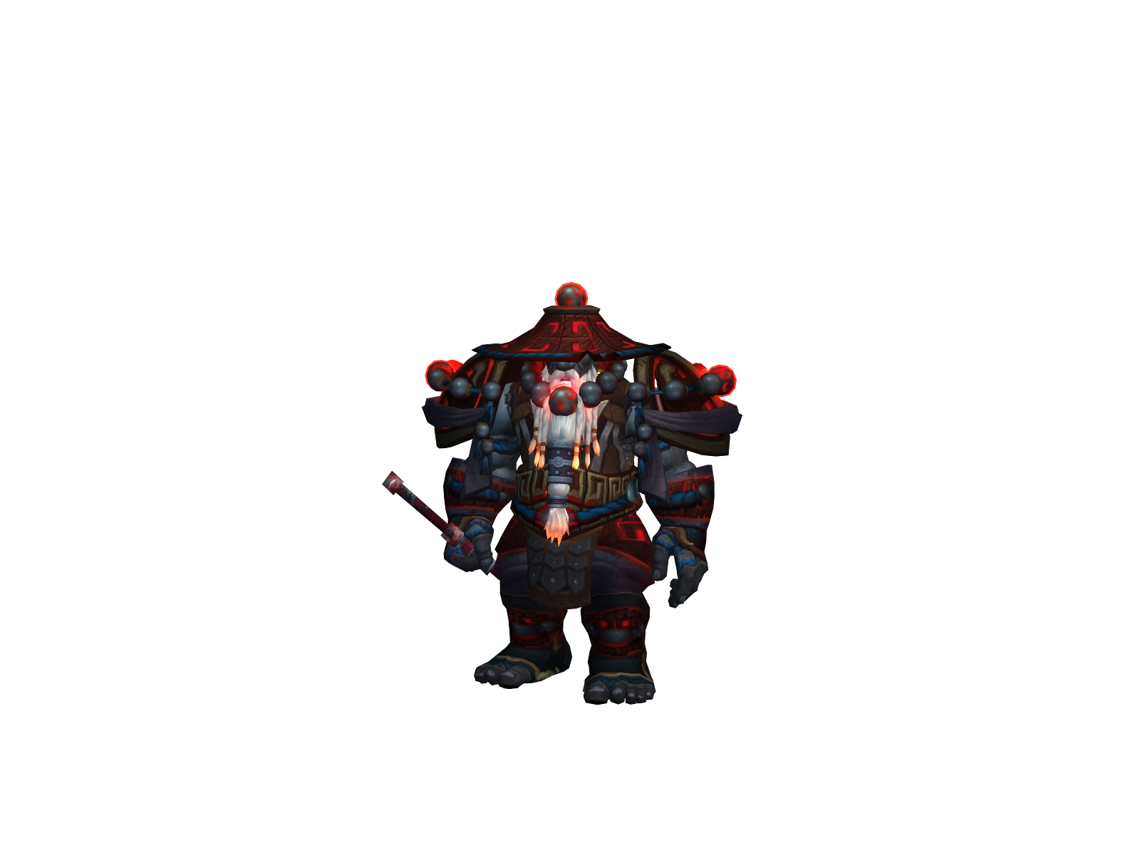 Schmonklee 3D character render