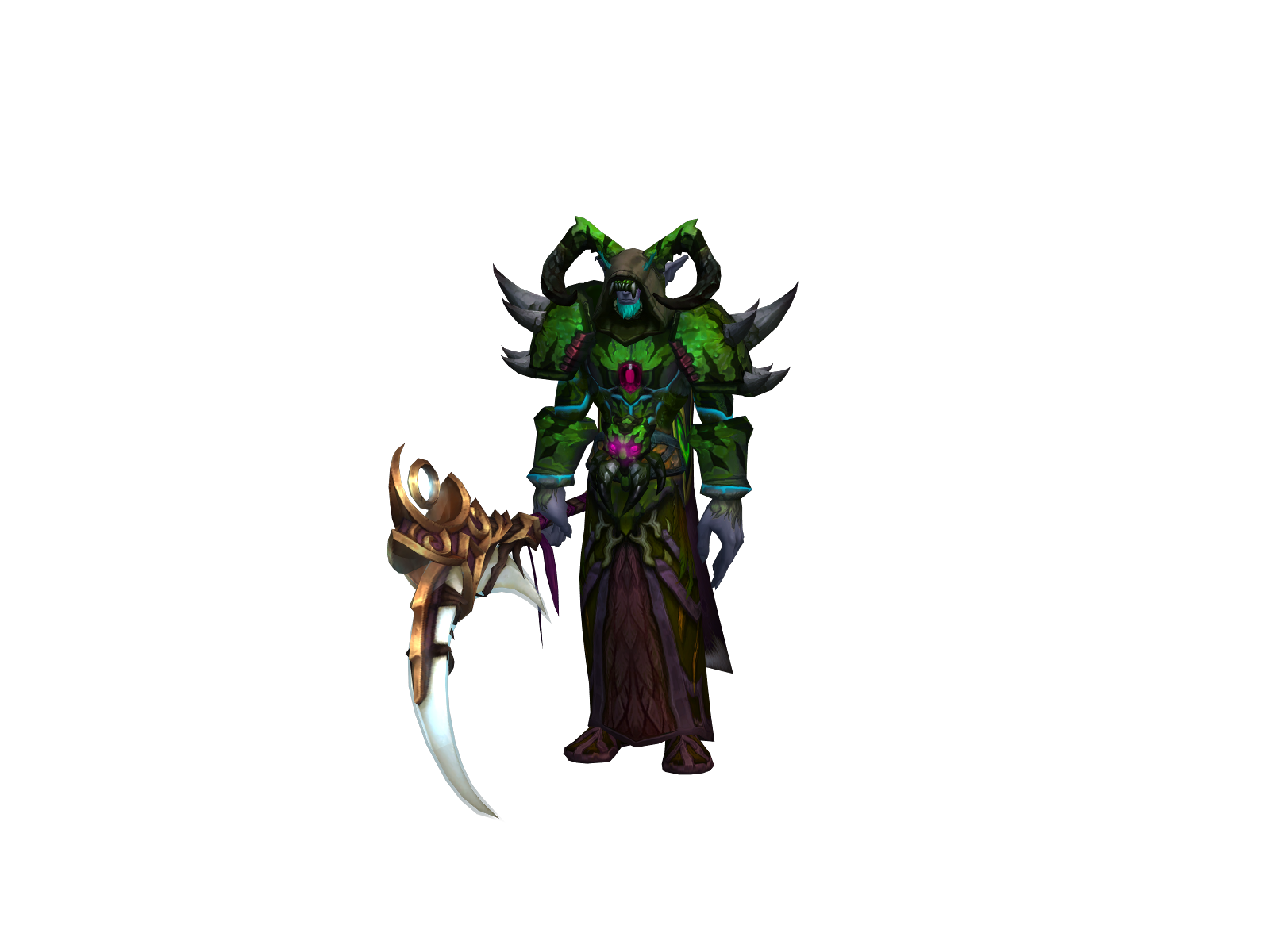 Dochari 3D character render