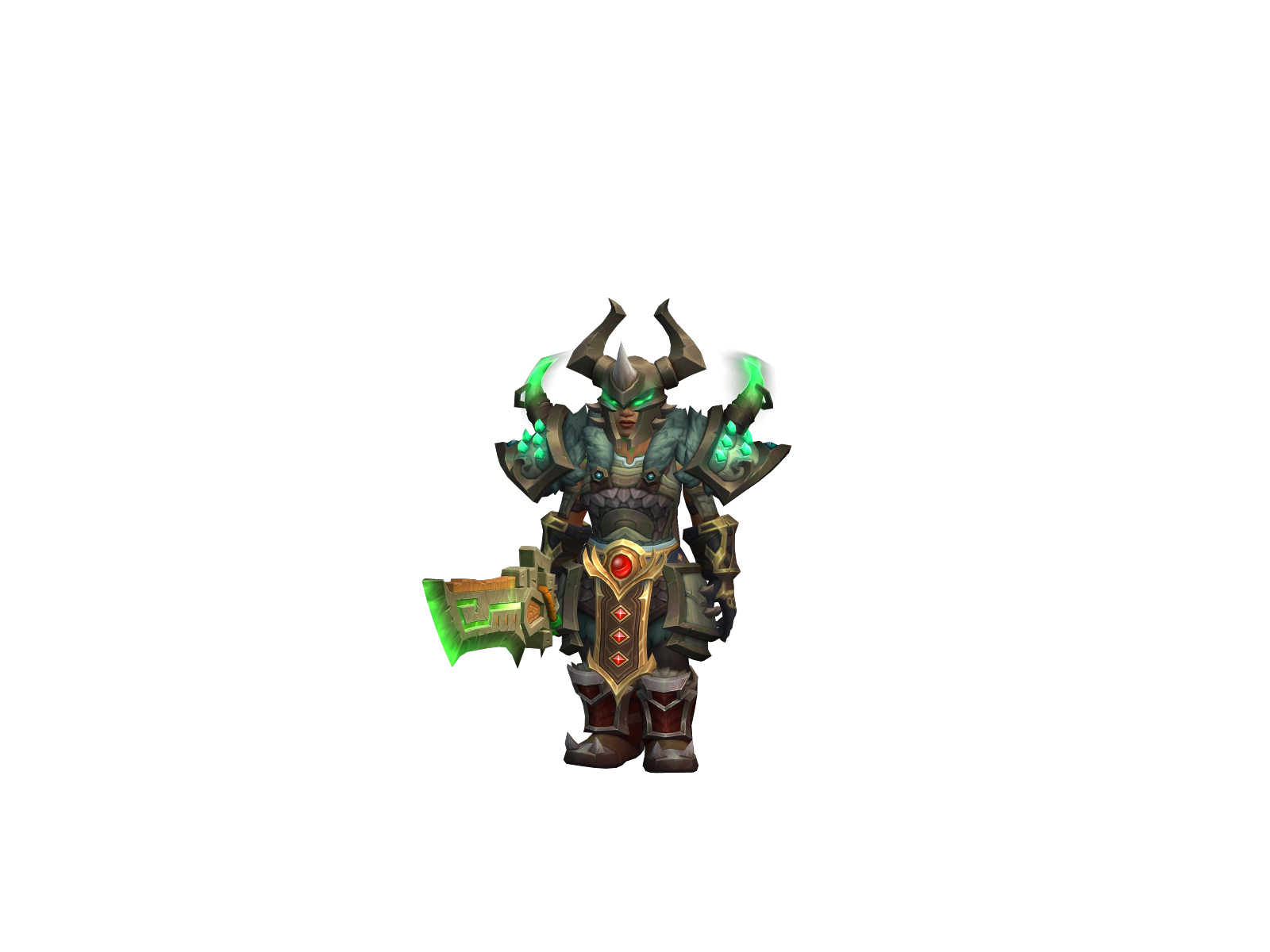 Misleis 3D character render