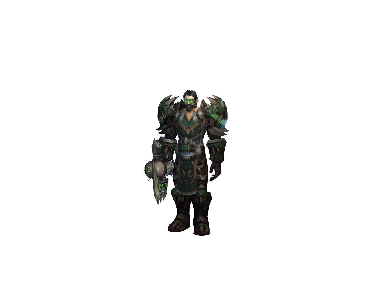 Nuitdemort 3D character render
