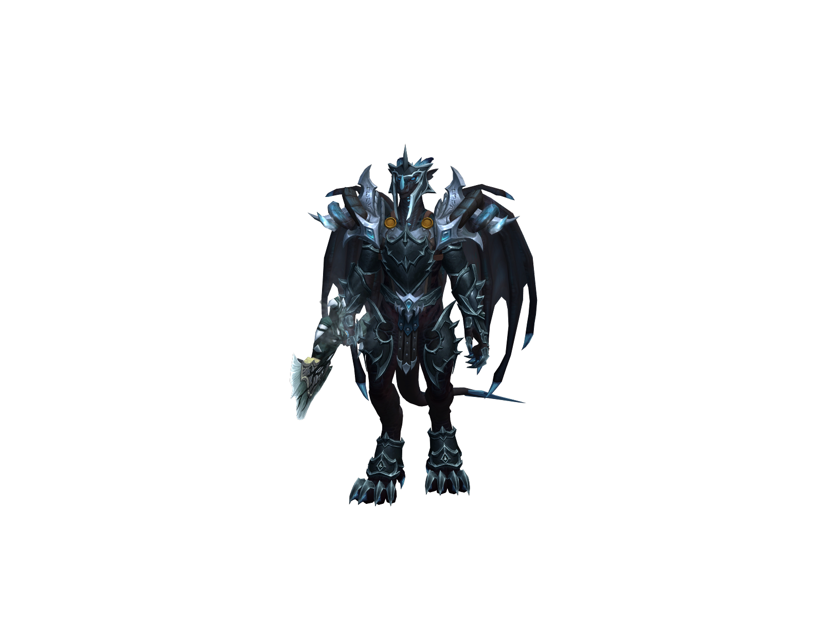 Lithyvoker 3D character render