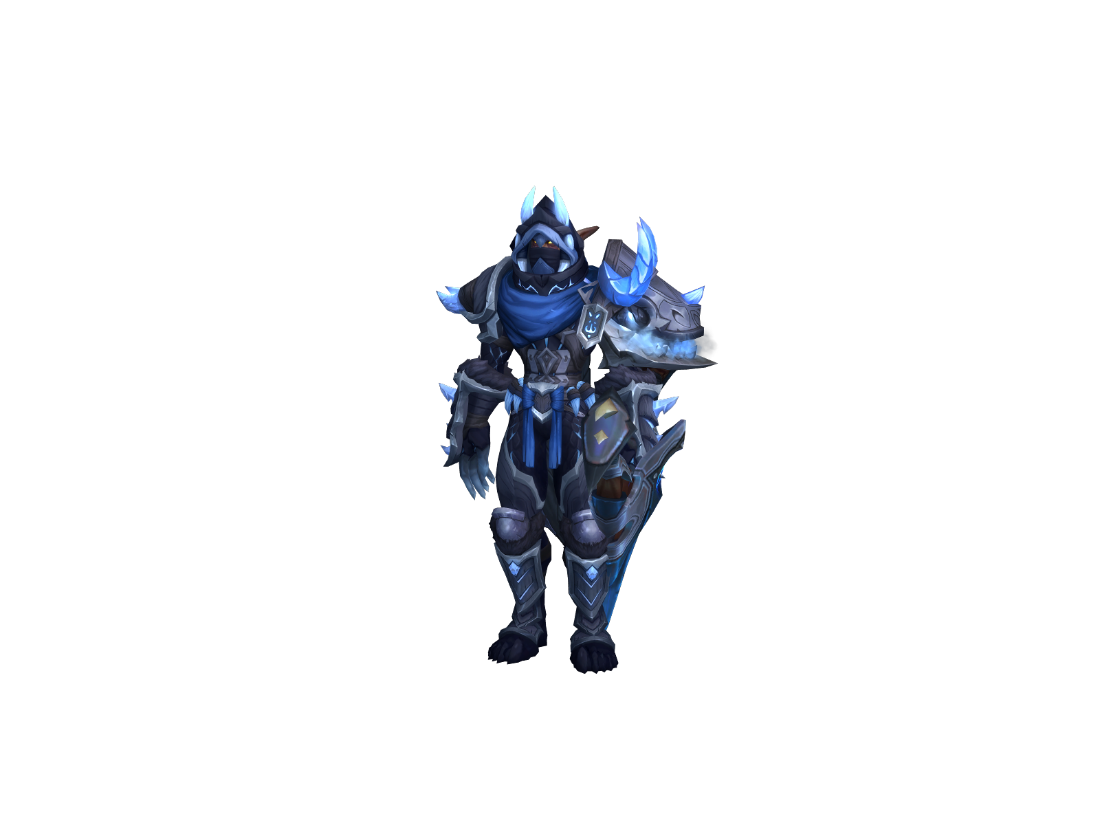 Sykés 3D character render
