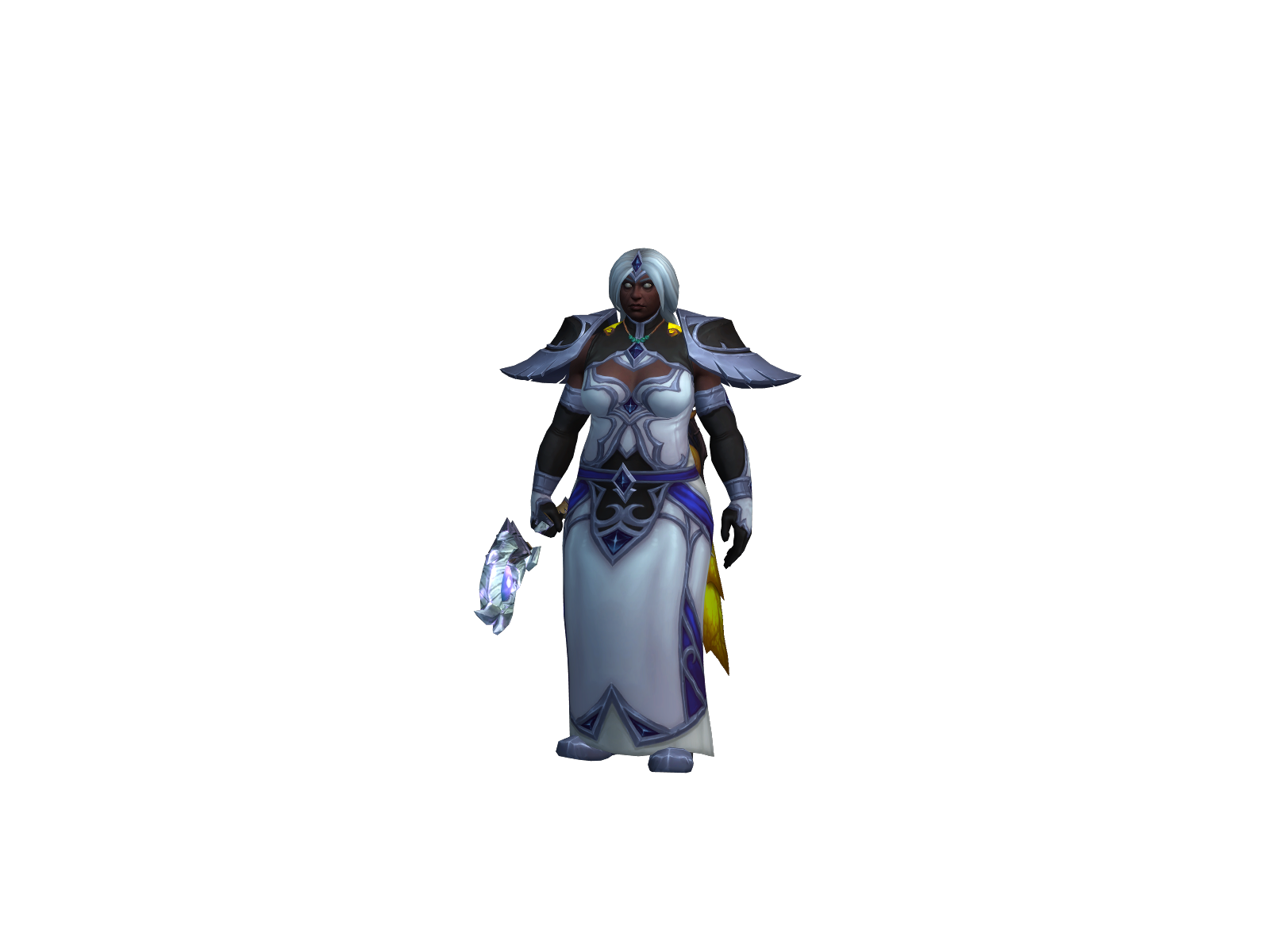 Barbaraverde 3D character render