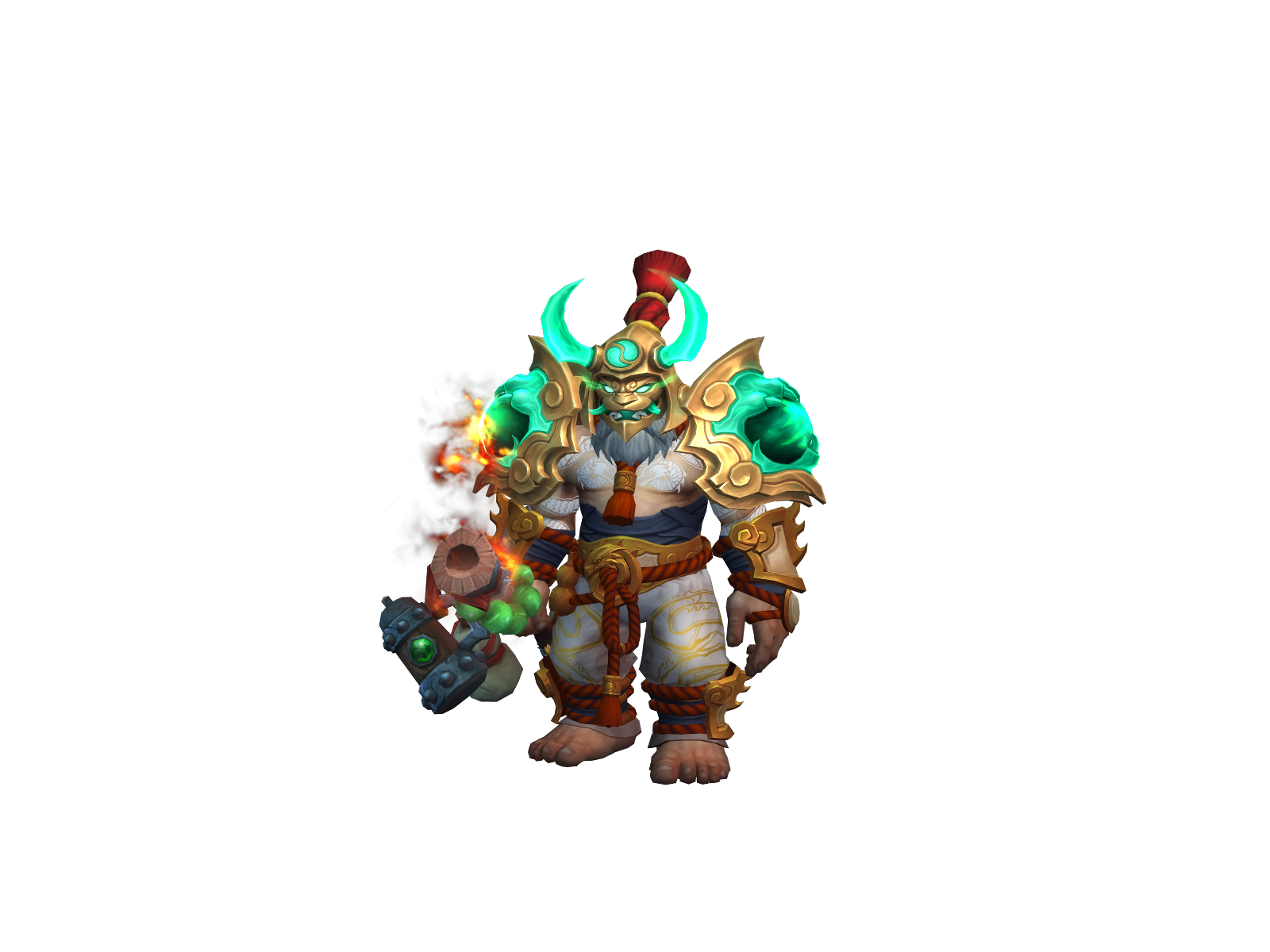 Pårådise 3D character render