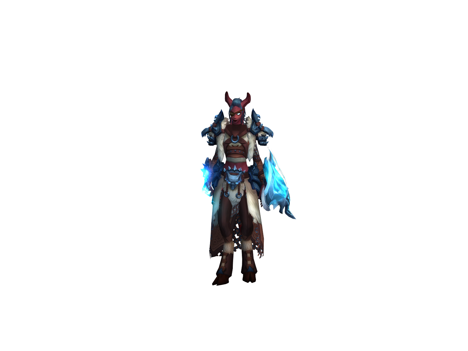 Nyamì 3D character render