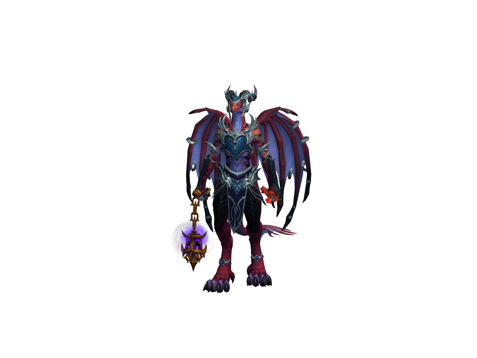 Aquridia 3D character render