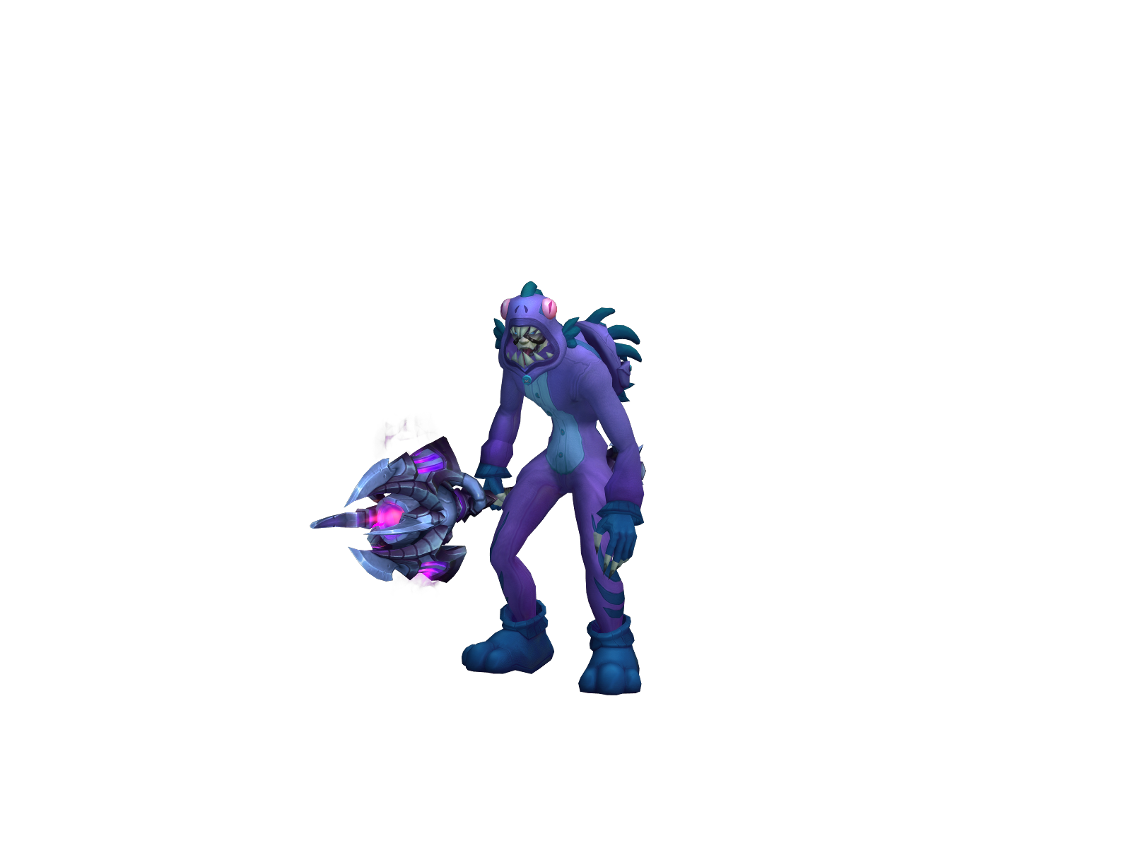 Marminale 3D character render