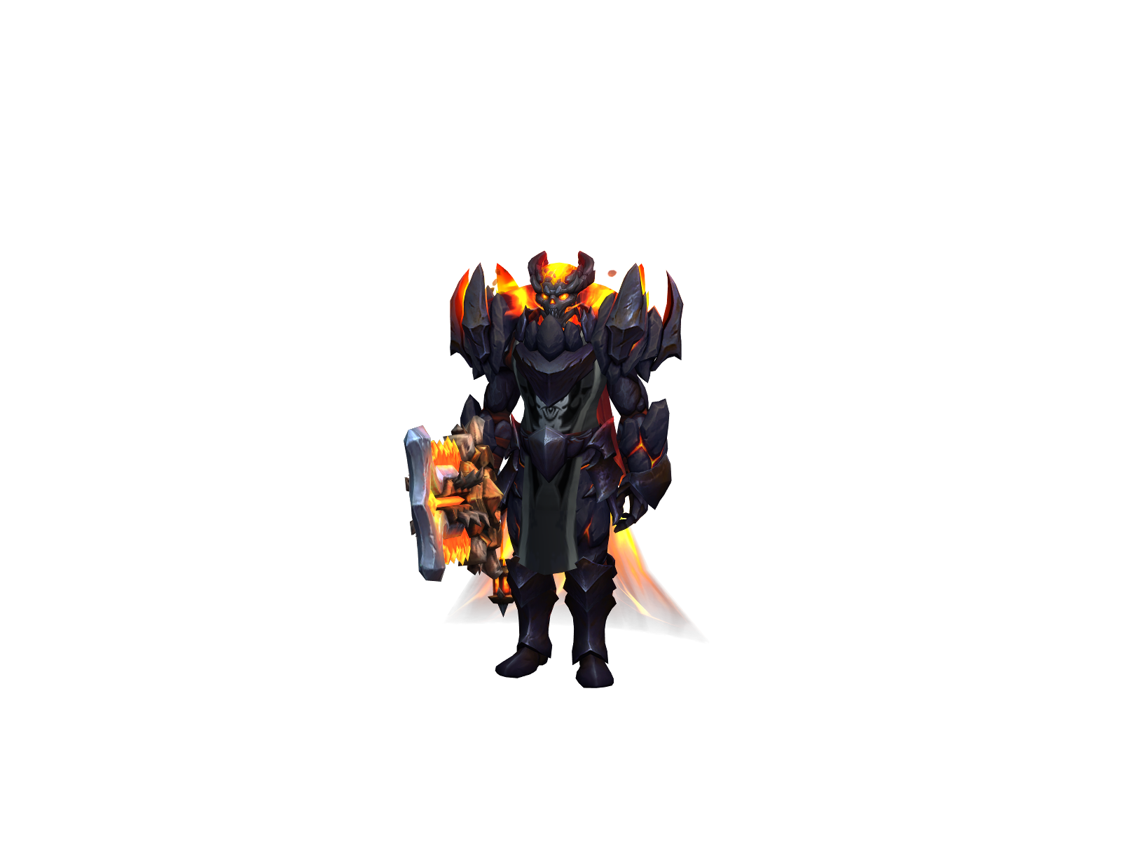 Trásh 3D character render