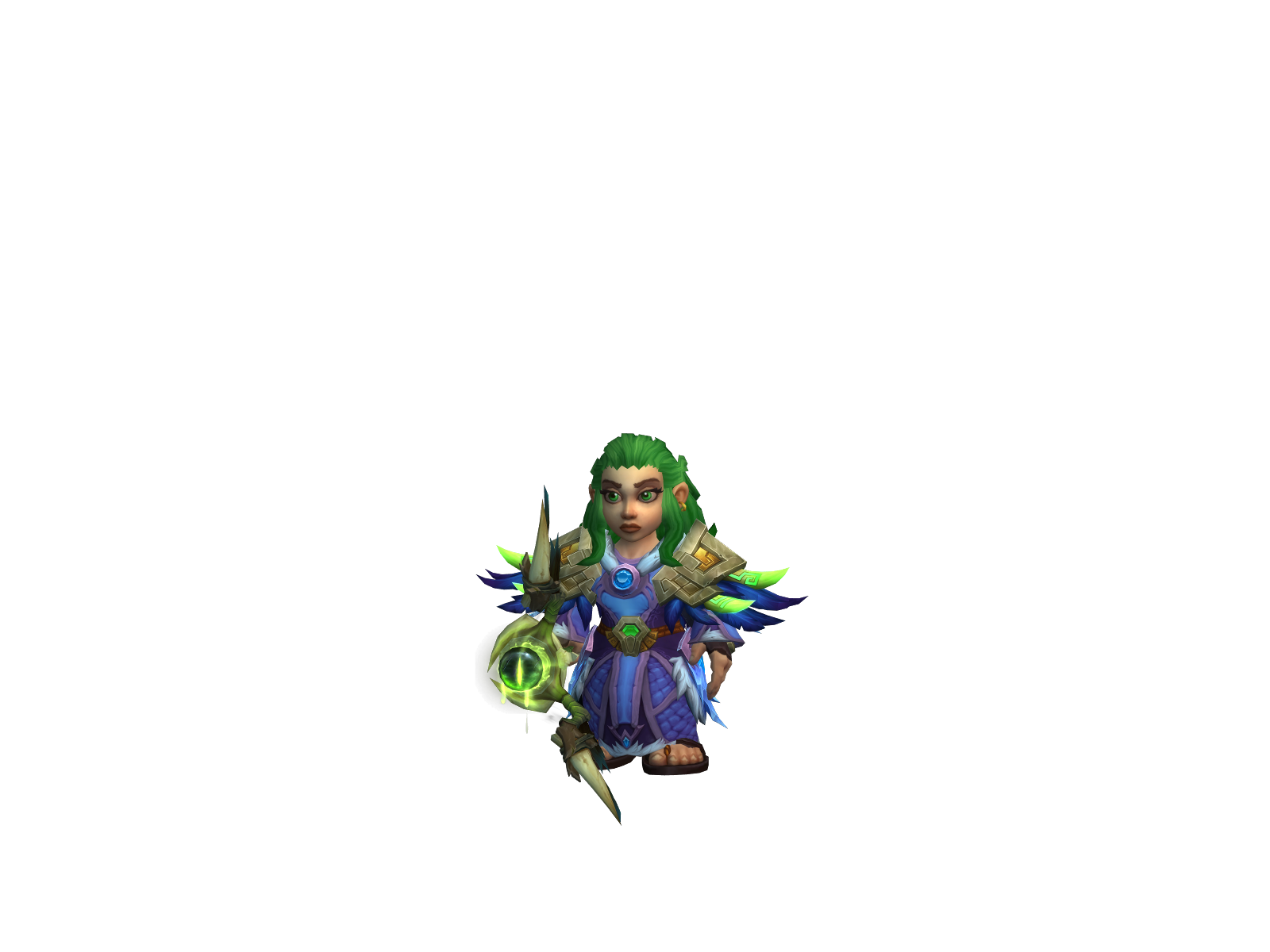 Liabell 3D character render