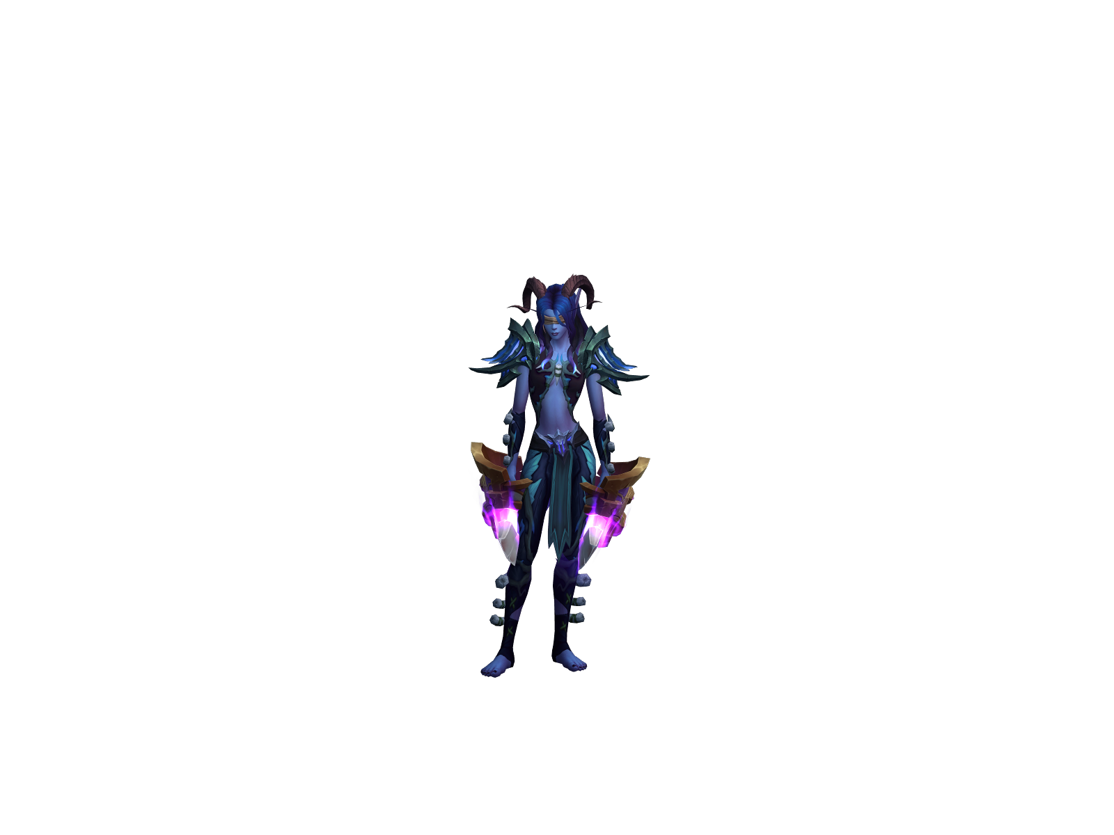 Reanimasing 3D character render