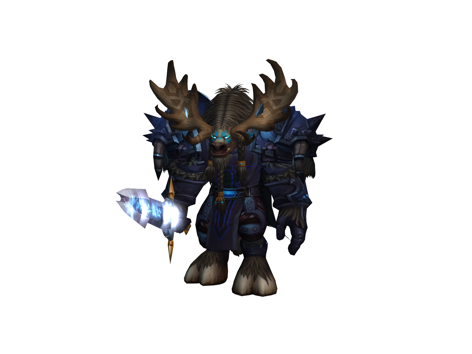 Mahnar 3D character render
