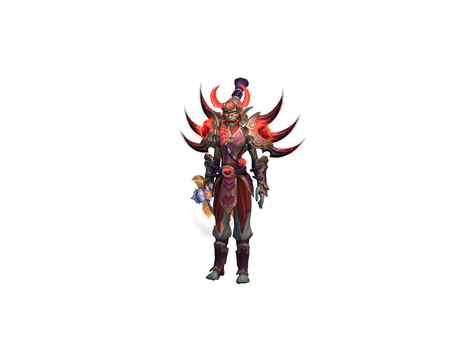 Orbance 3D character render