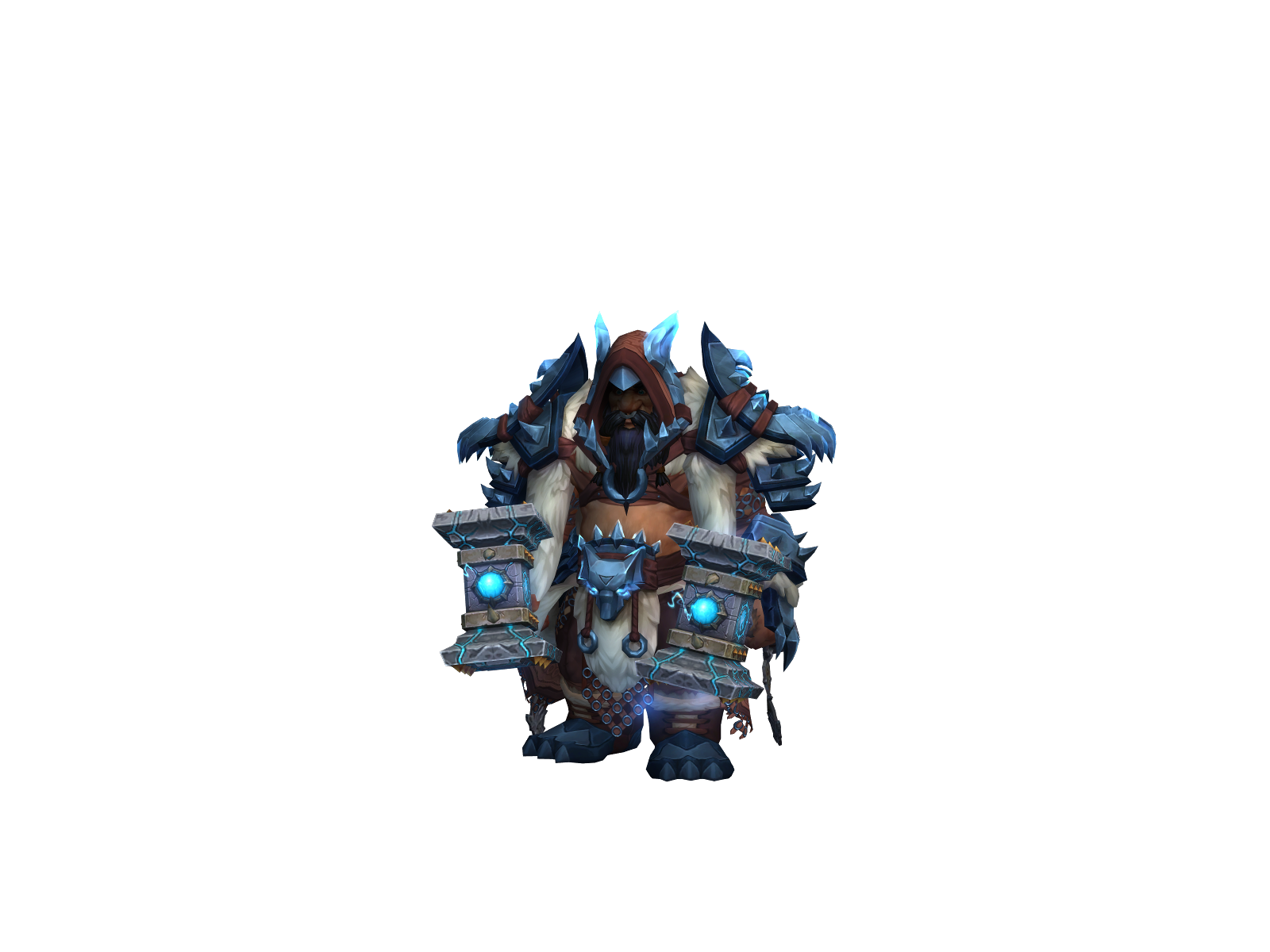 Rollintides 3D character render