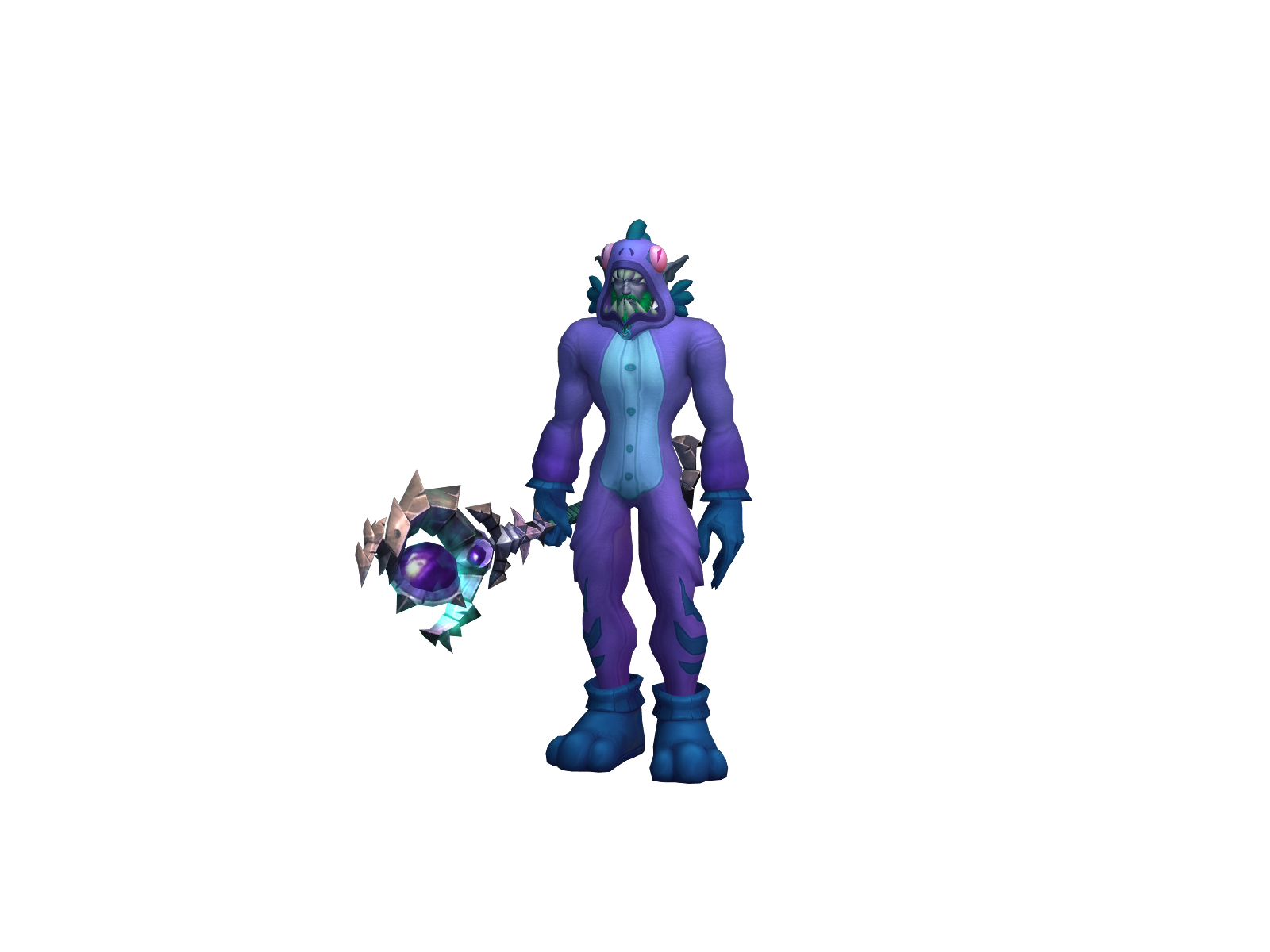 Hammymage 3D character render