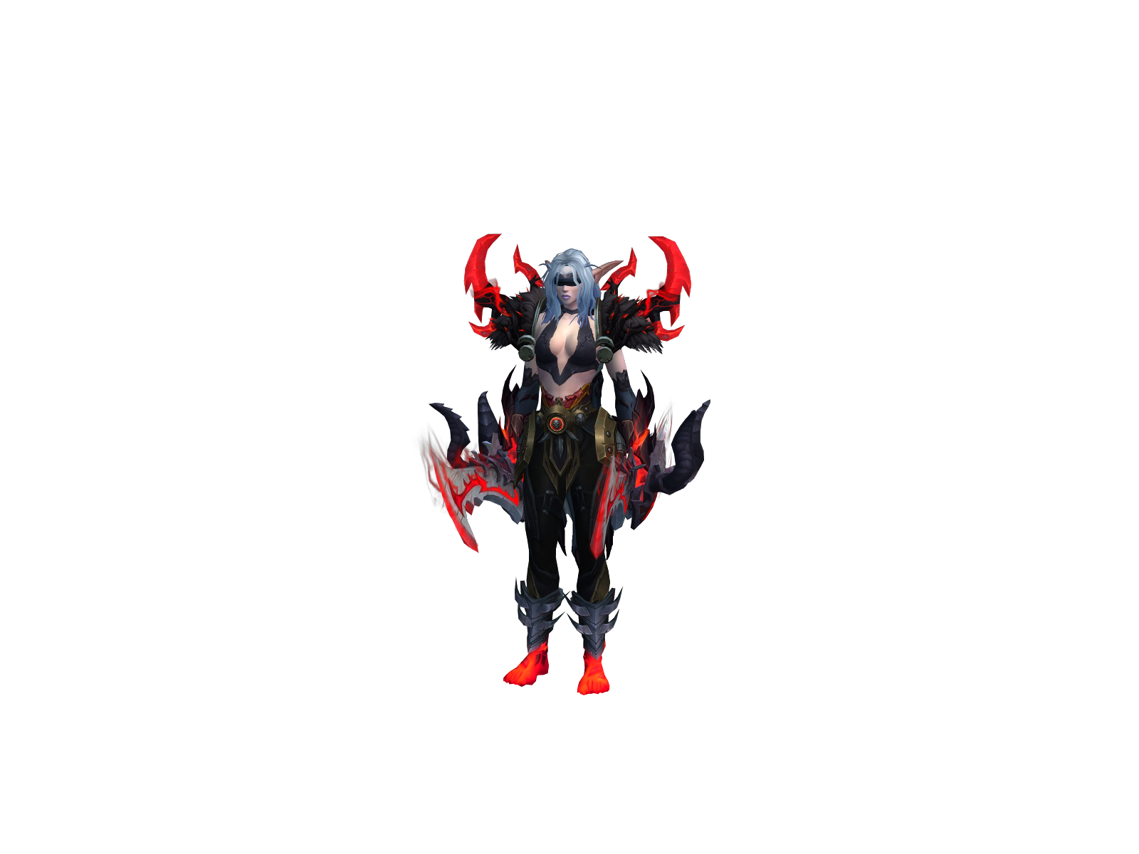 Talandiel 3D character render