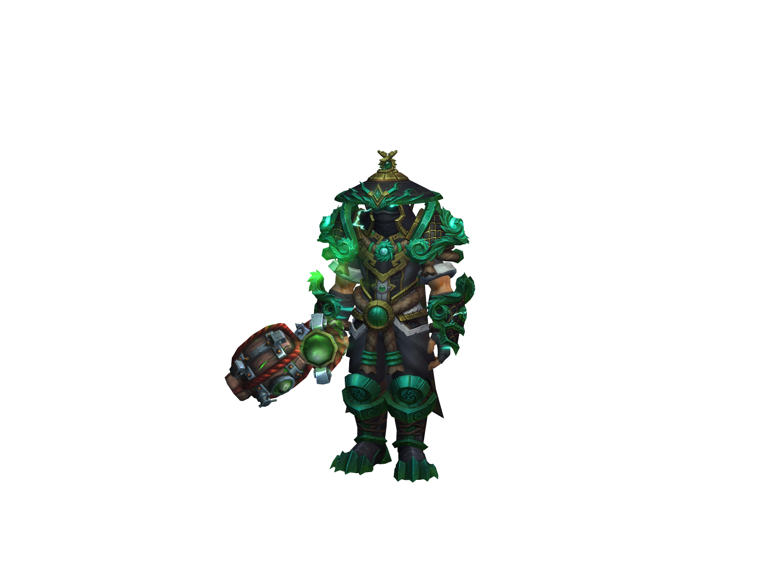 Kenneau 3D character render