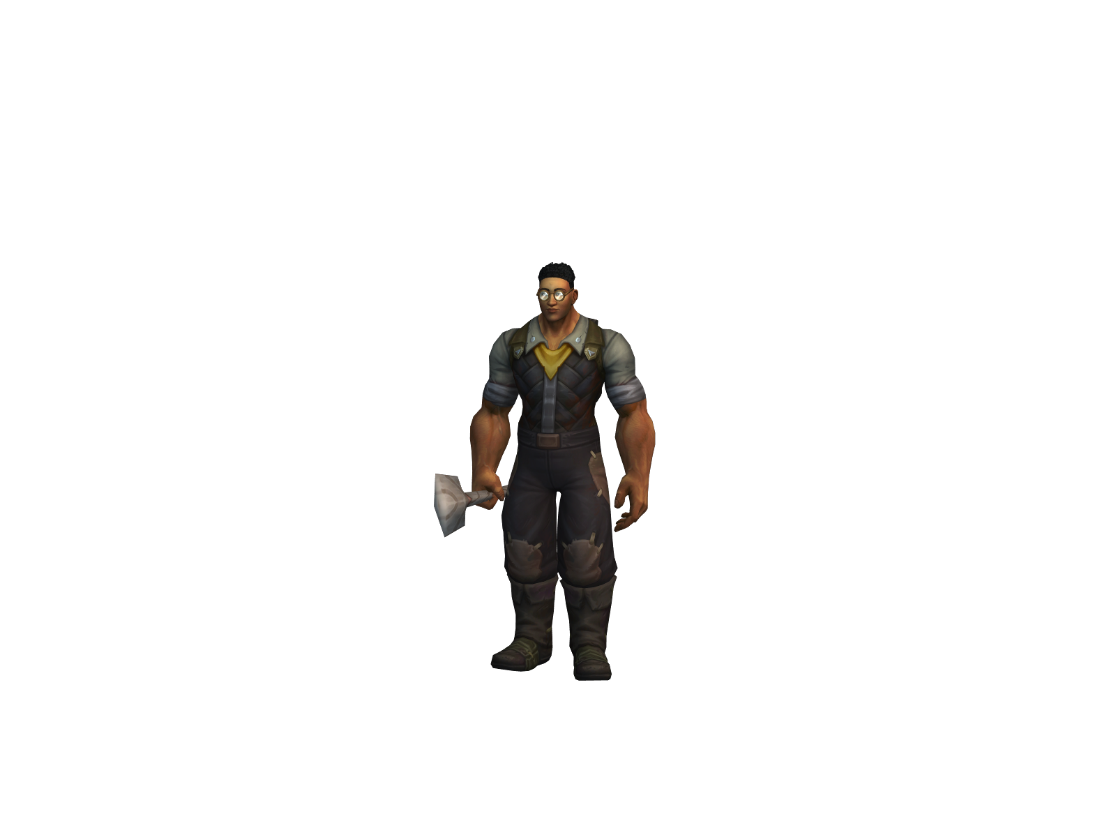Thoroto 3D character render