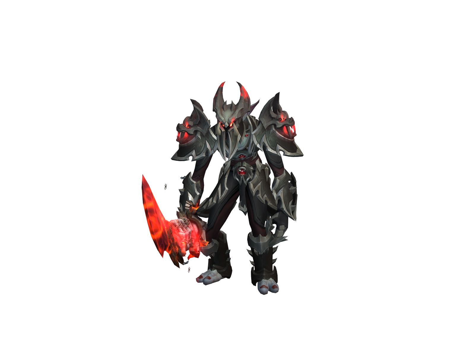 Iqunix 3D character render