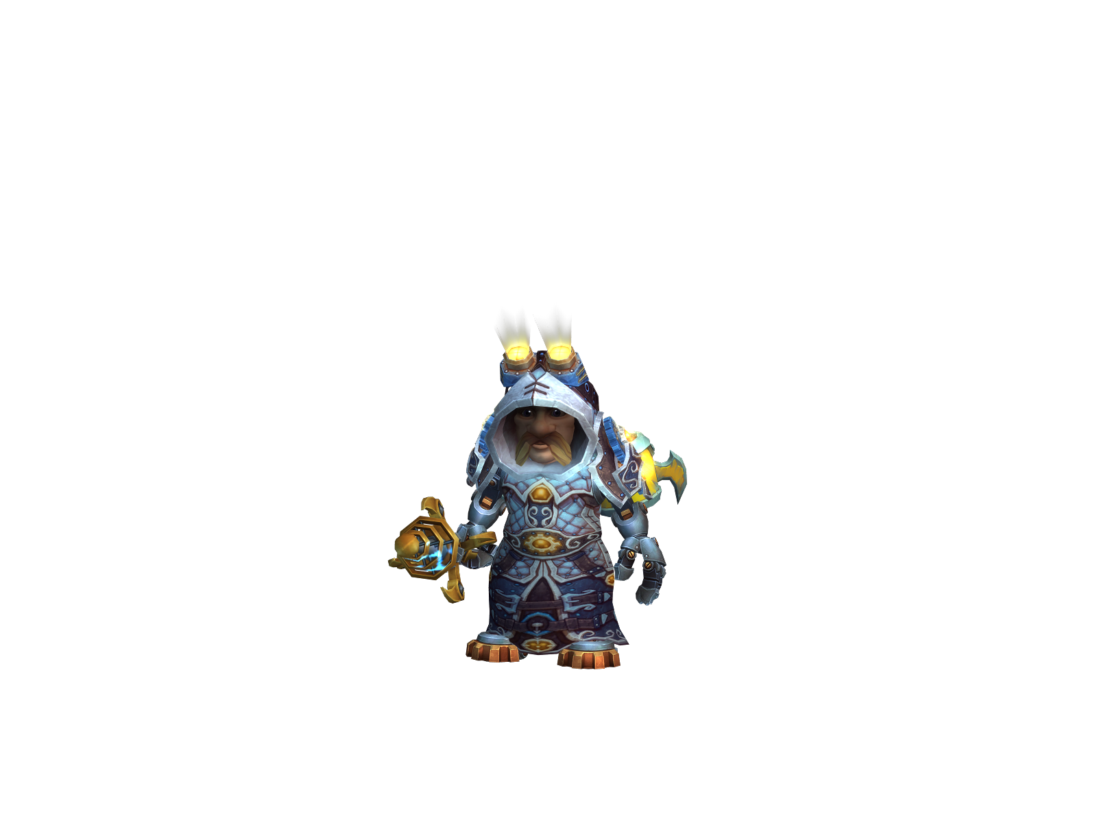 Heimedinger 3D character render
