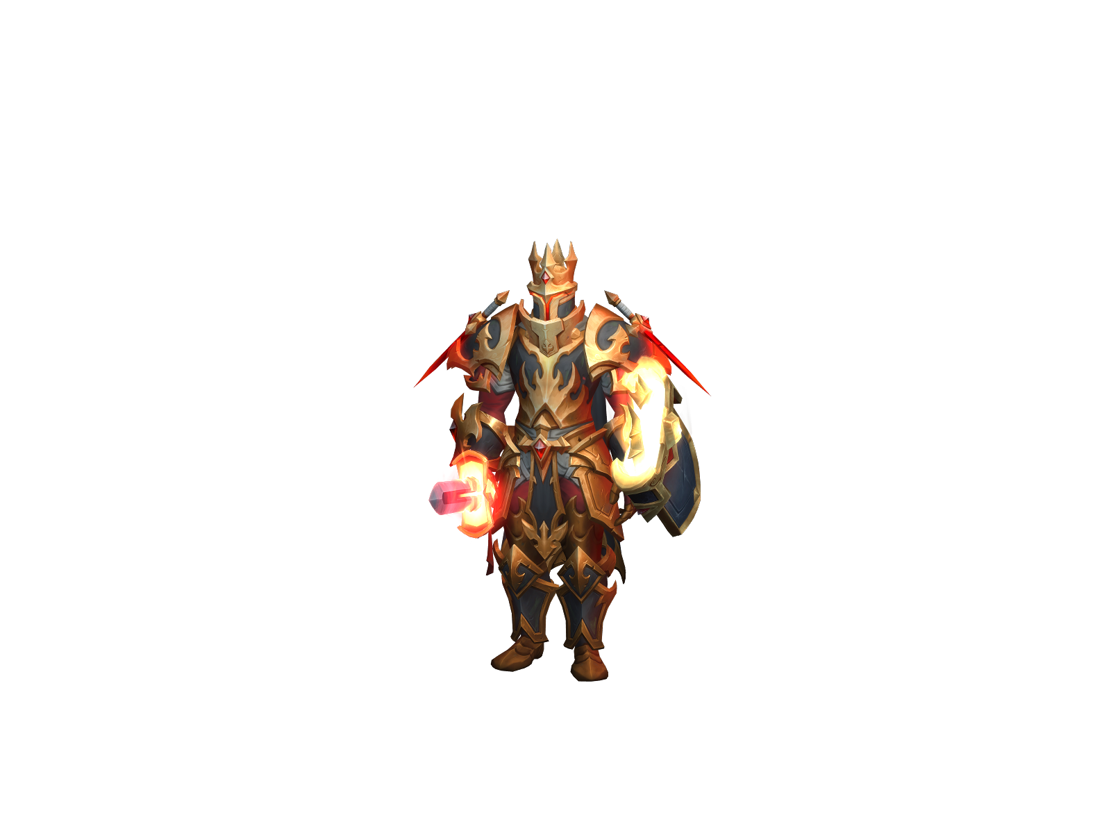 Dragonbash 3D character render