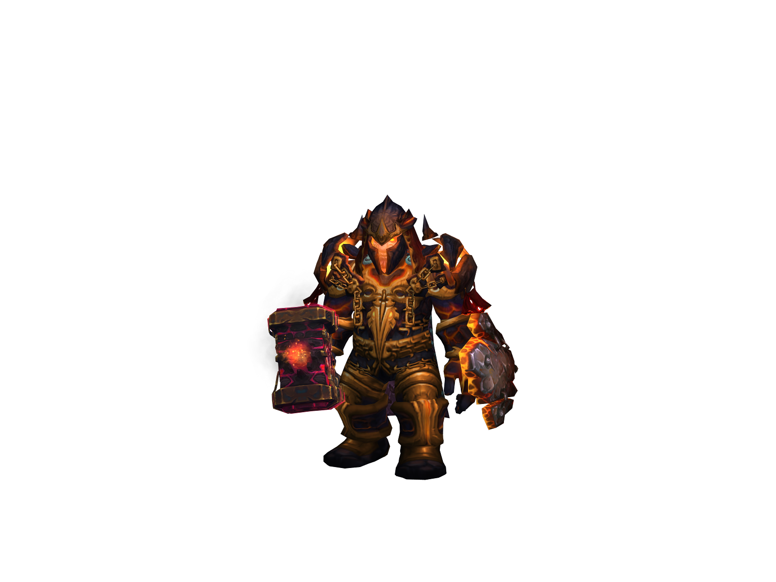 Mjollnirs 3D character render