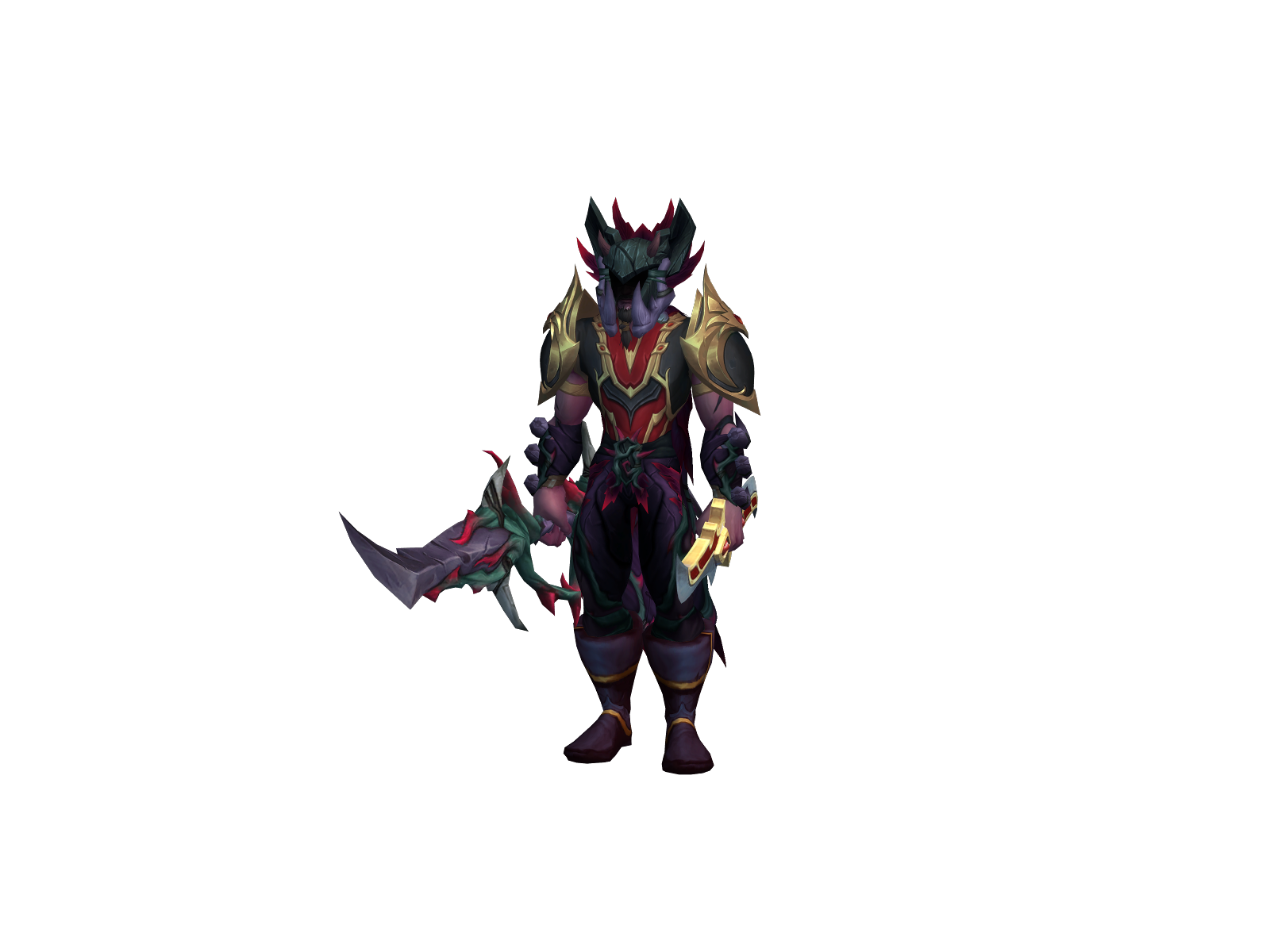 Tharir 3D character render