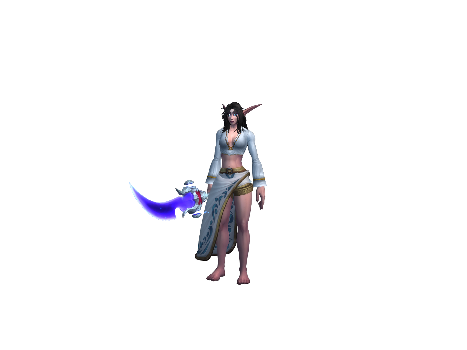 Gwenki 3D character render