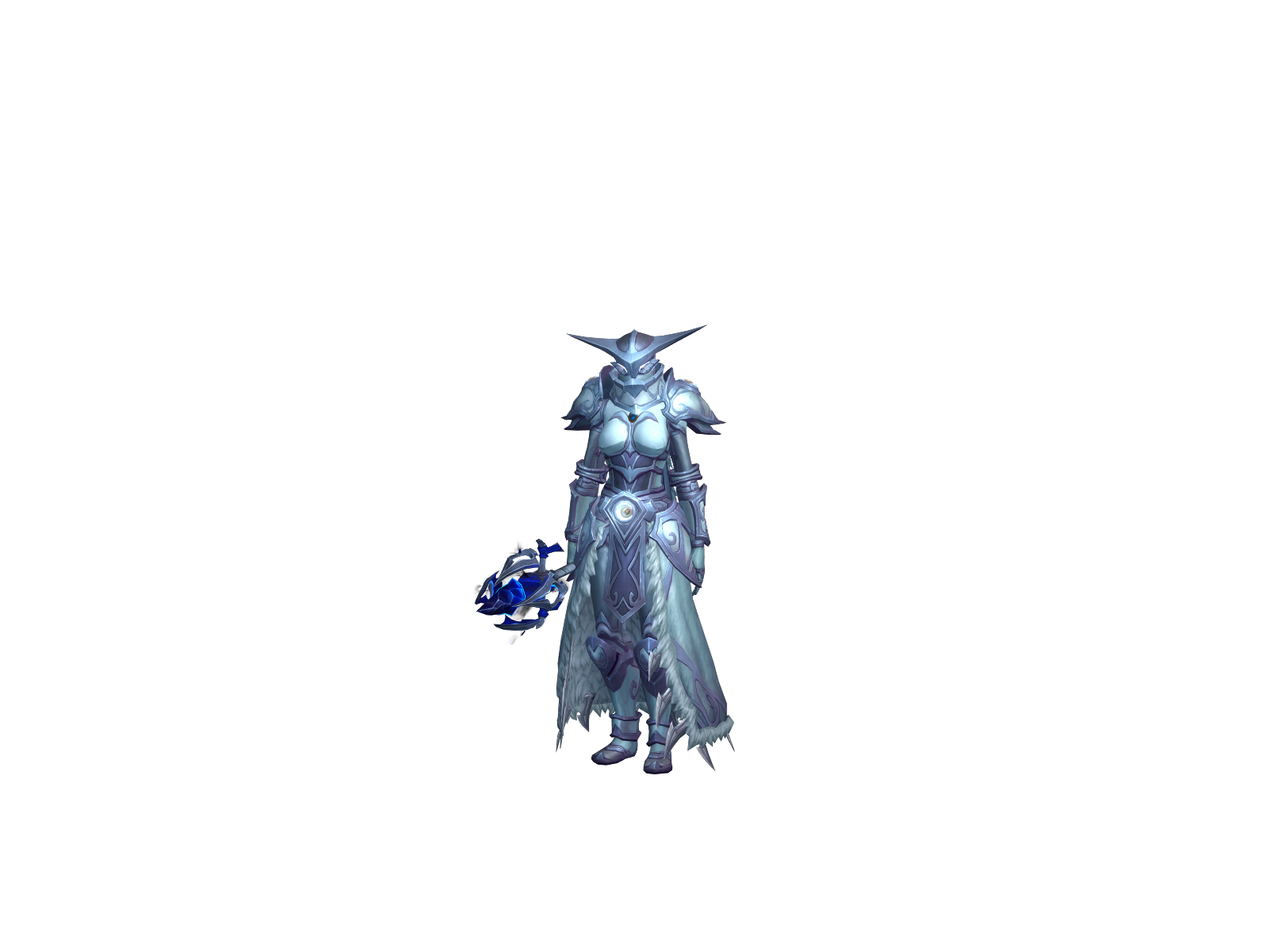 Fibonaccy 3D character render