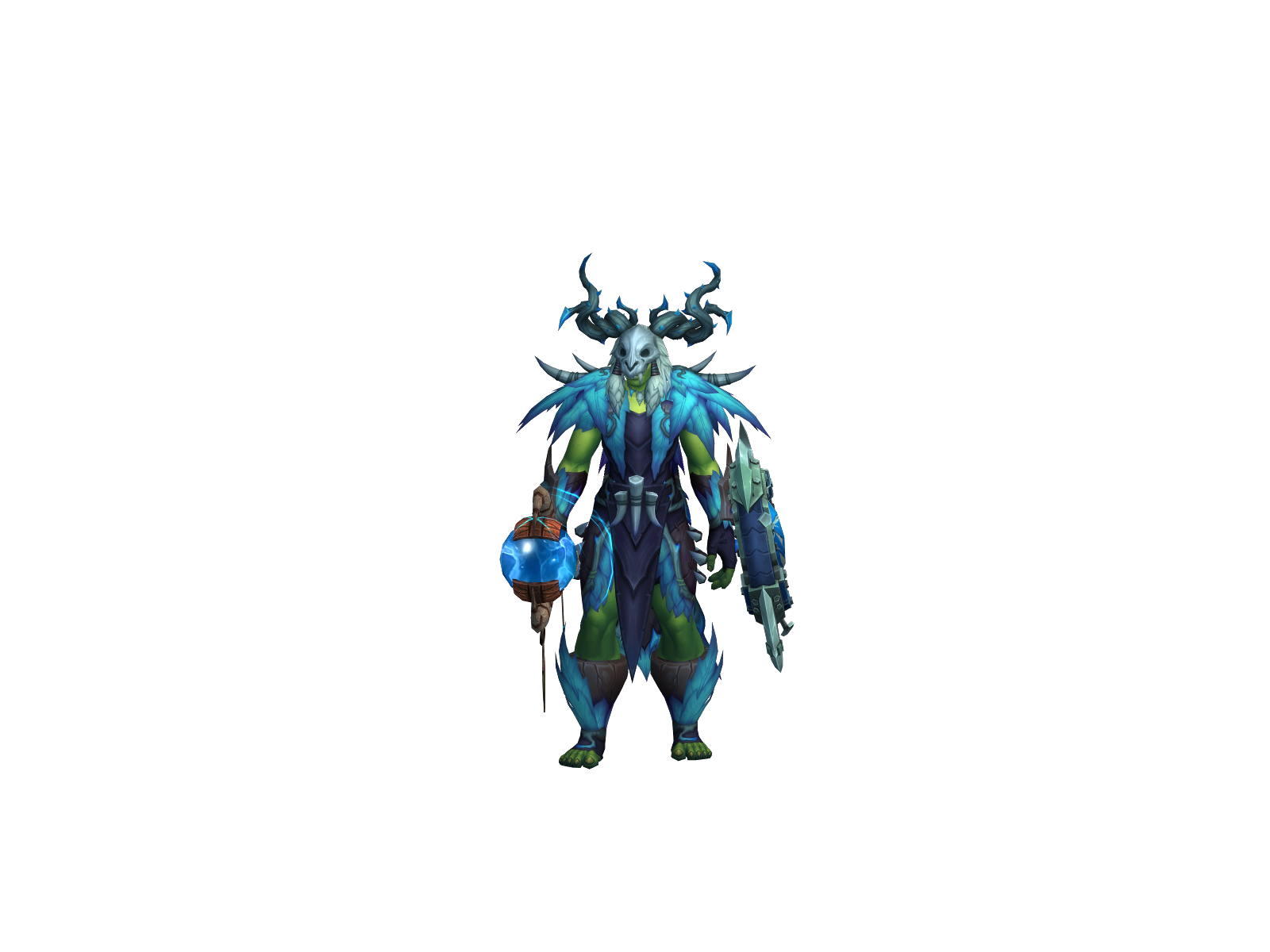 Rìvër 3D character render