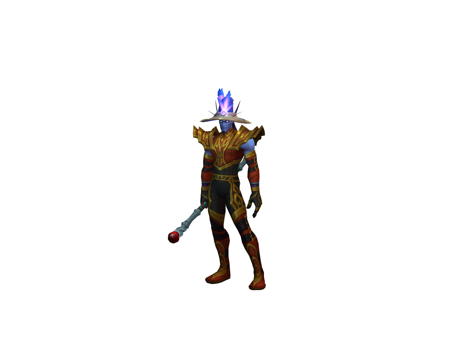 Xithril 3D character render