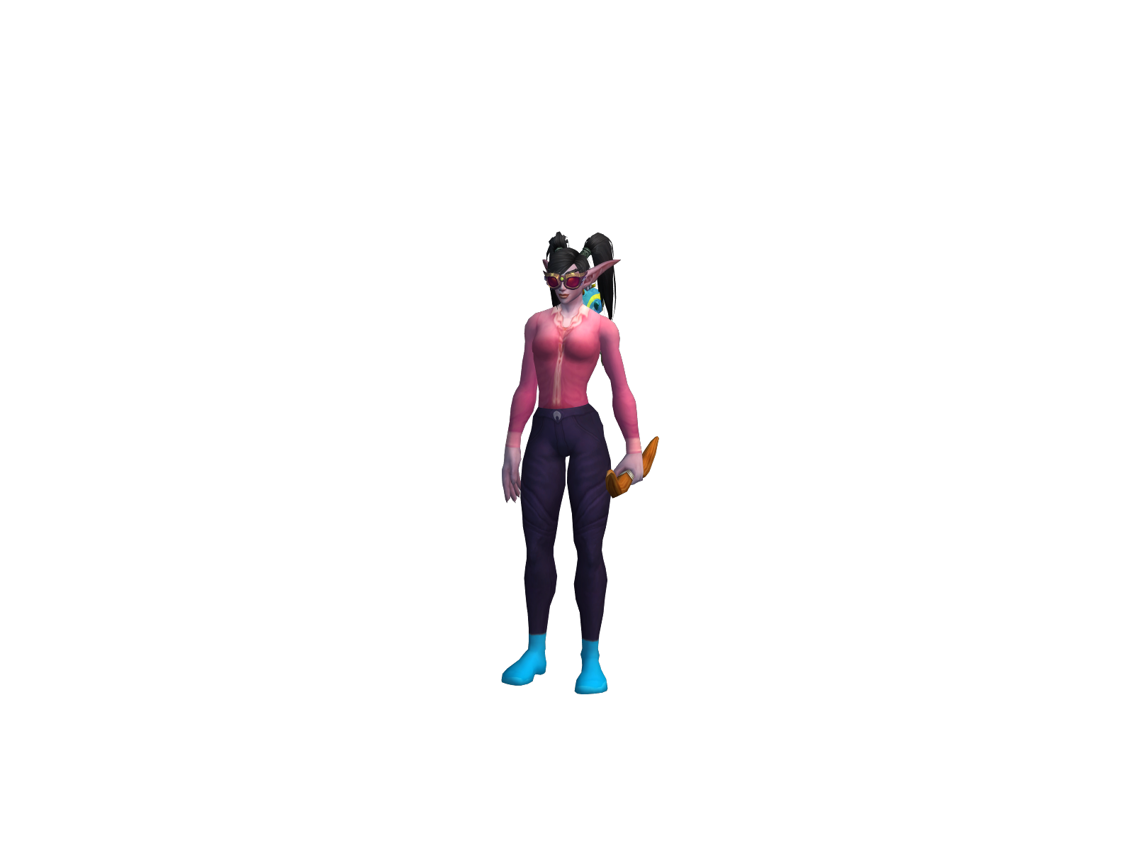 Xnobody 3D character render