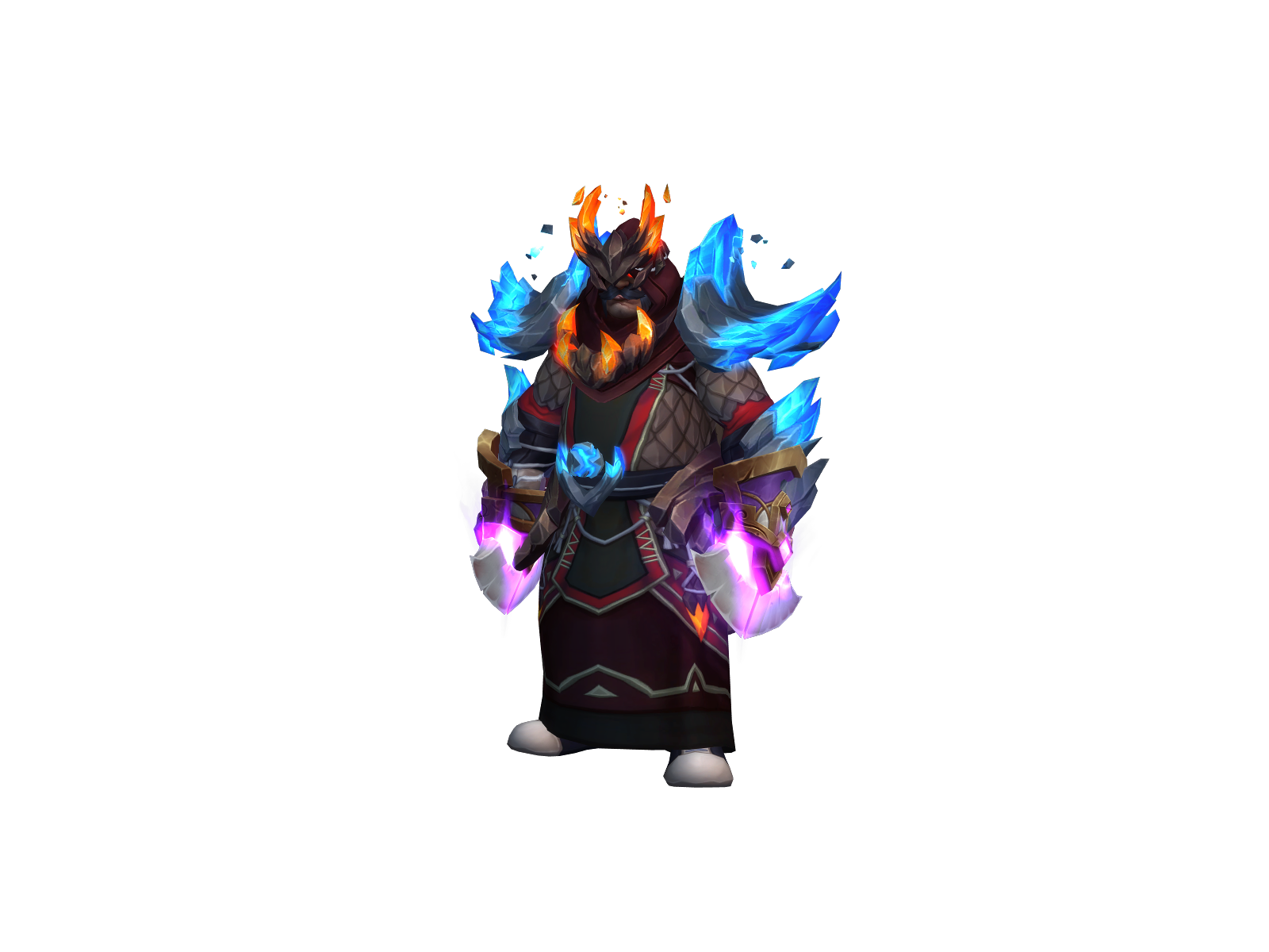 Guababurst 3D character render