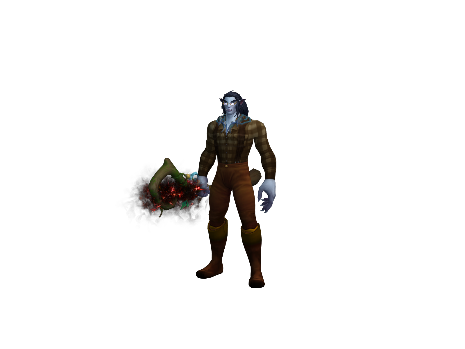 Gilnin 3D character render
