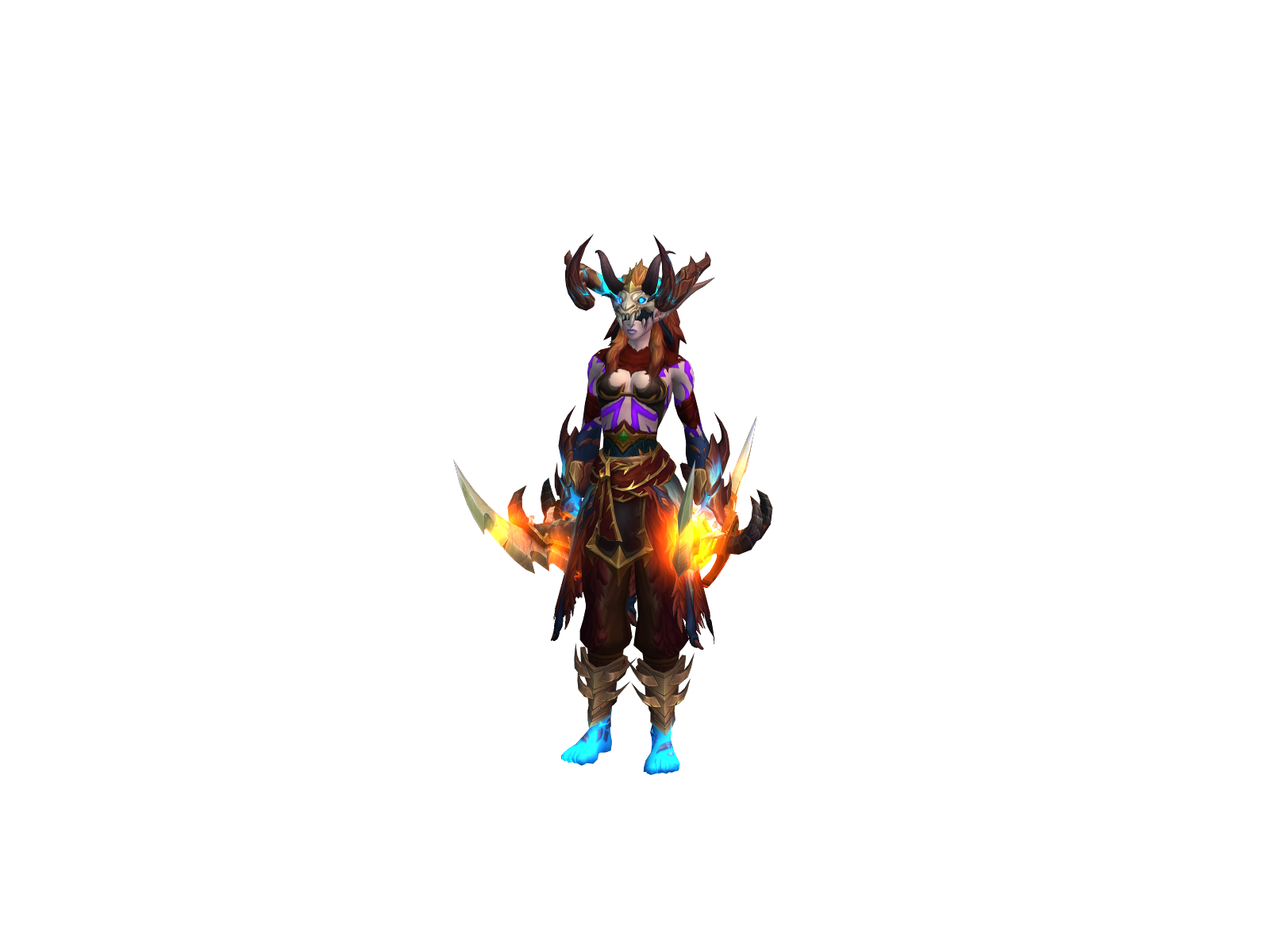Sways 3D character render