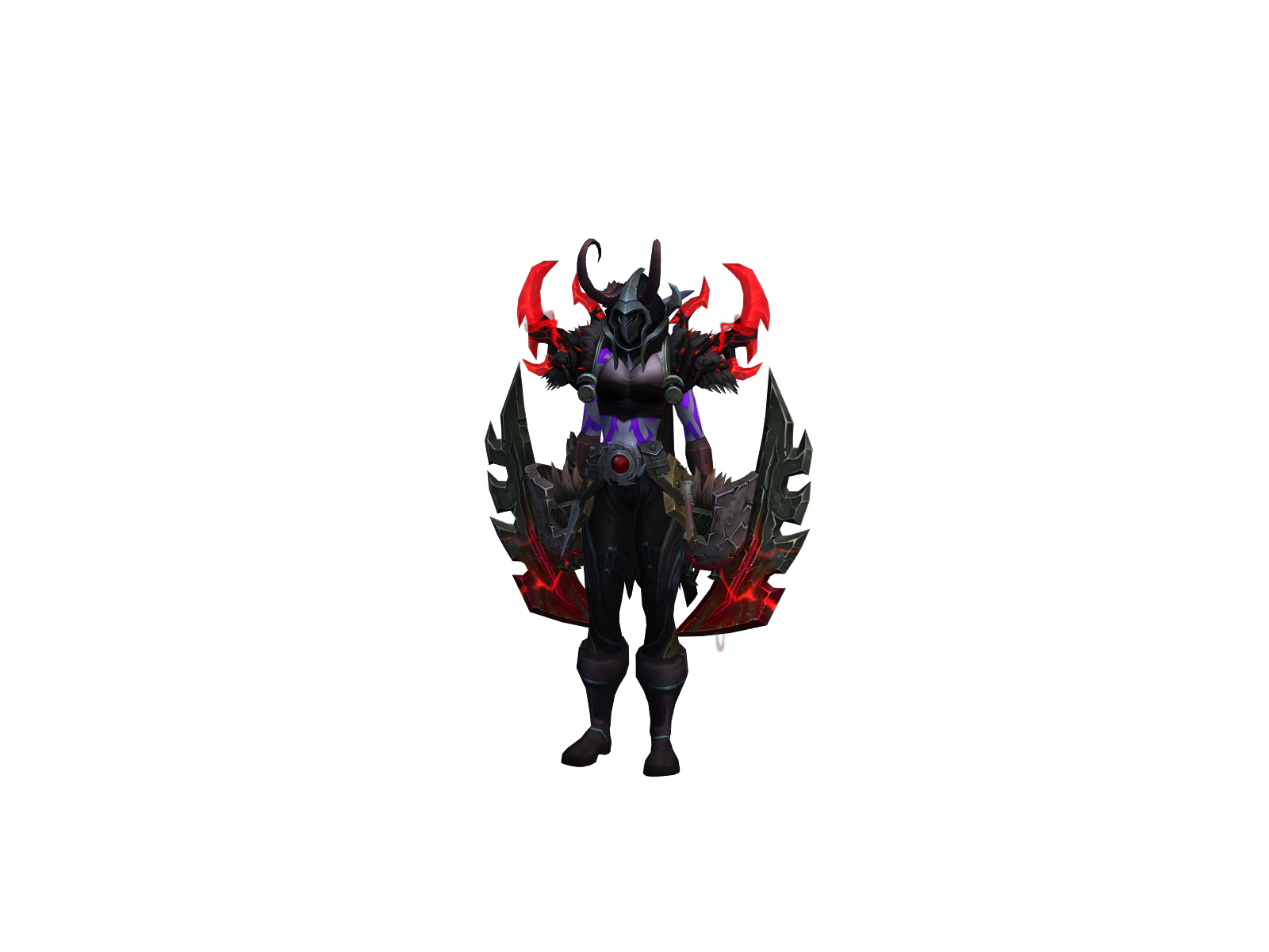 Senael 3D character render