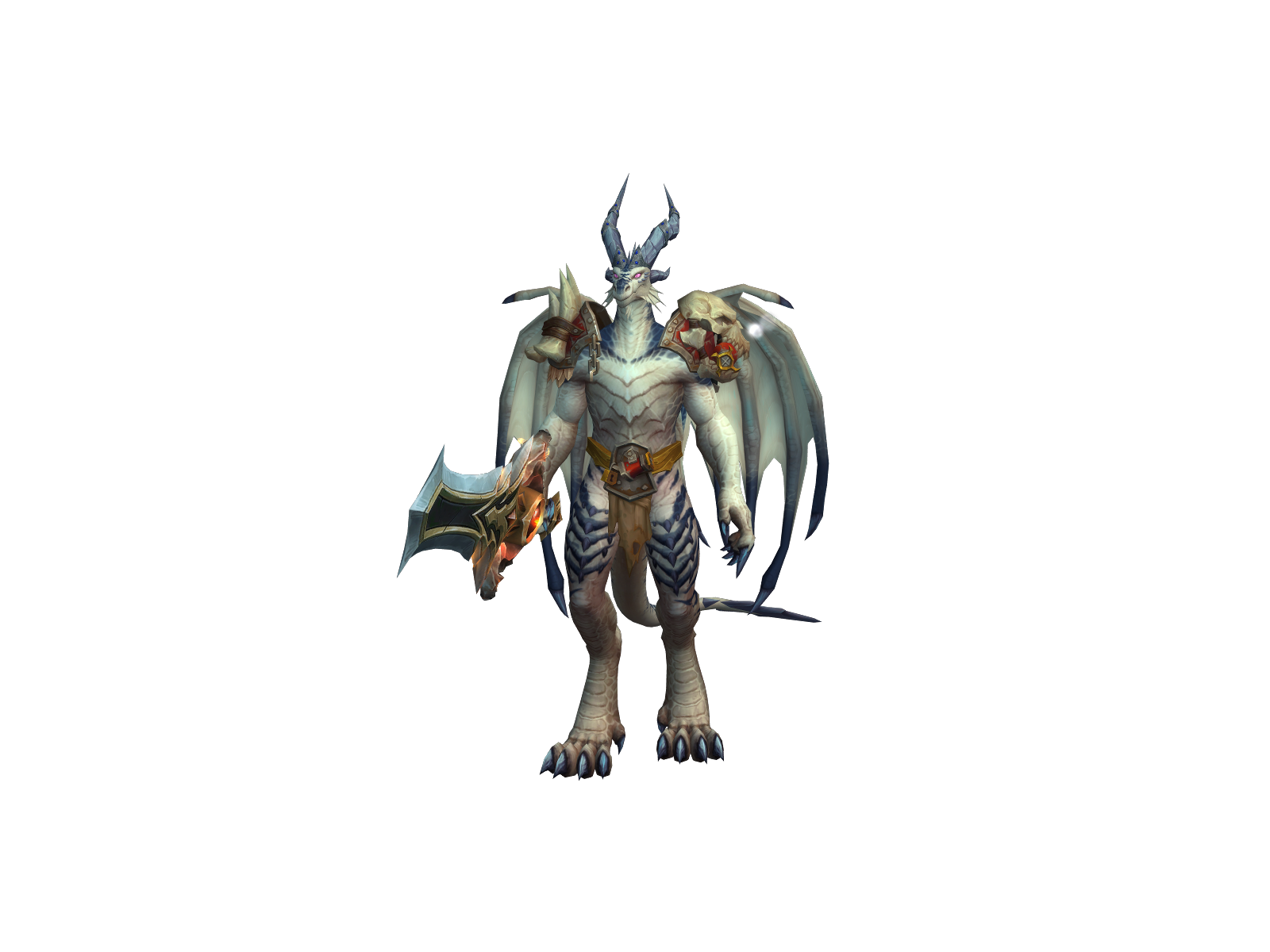 Montyrax 3D character render