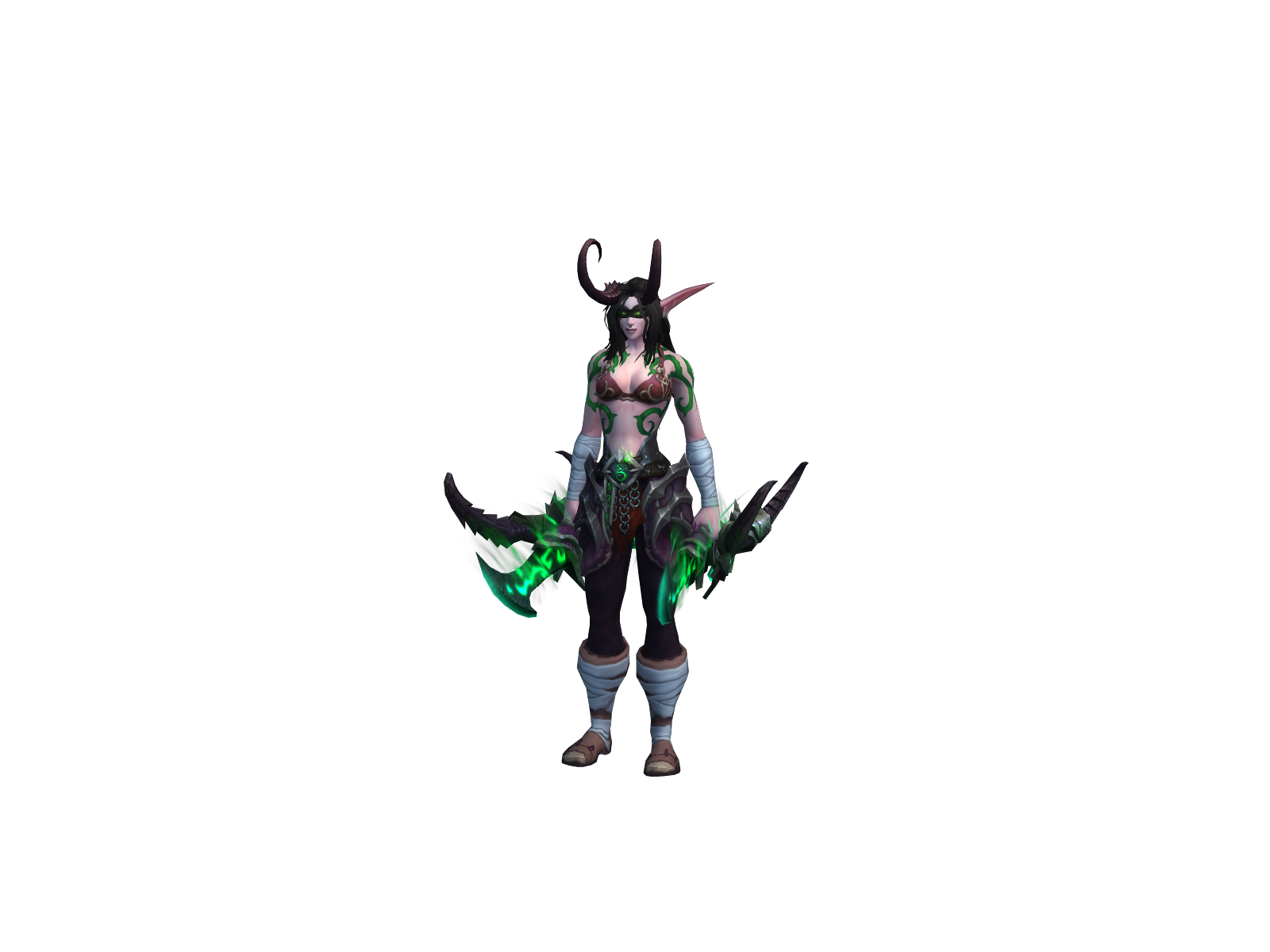 Mayill 3D character render