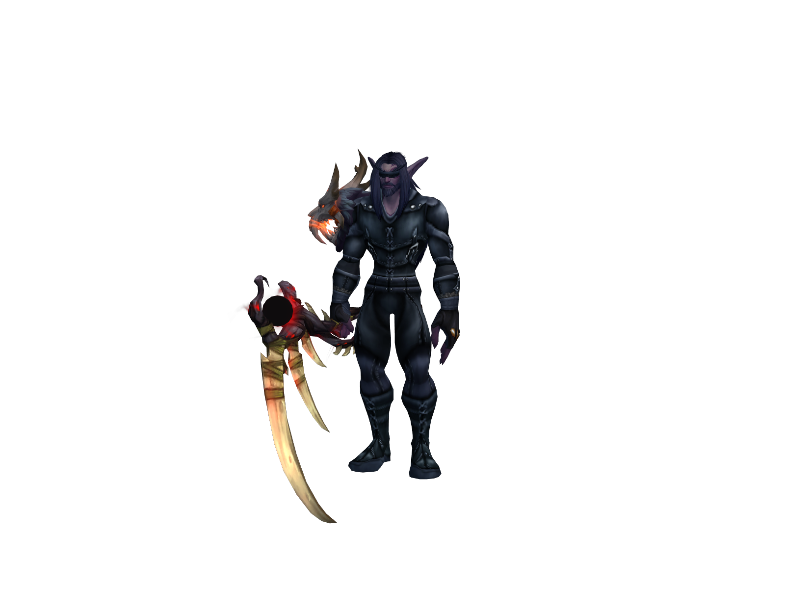 Thrilla 3D character render