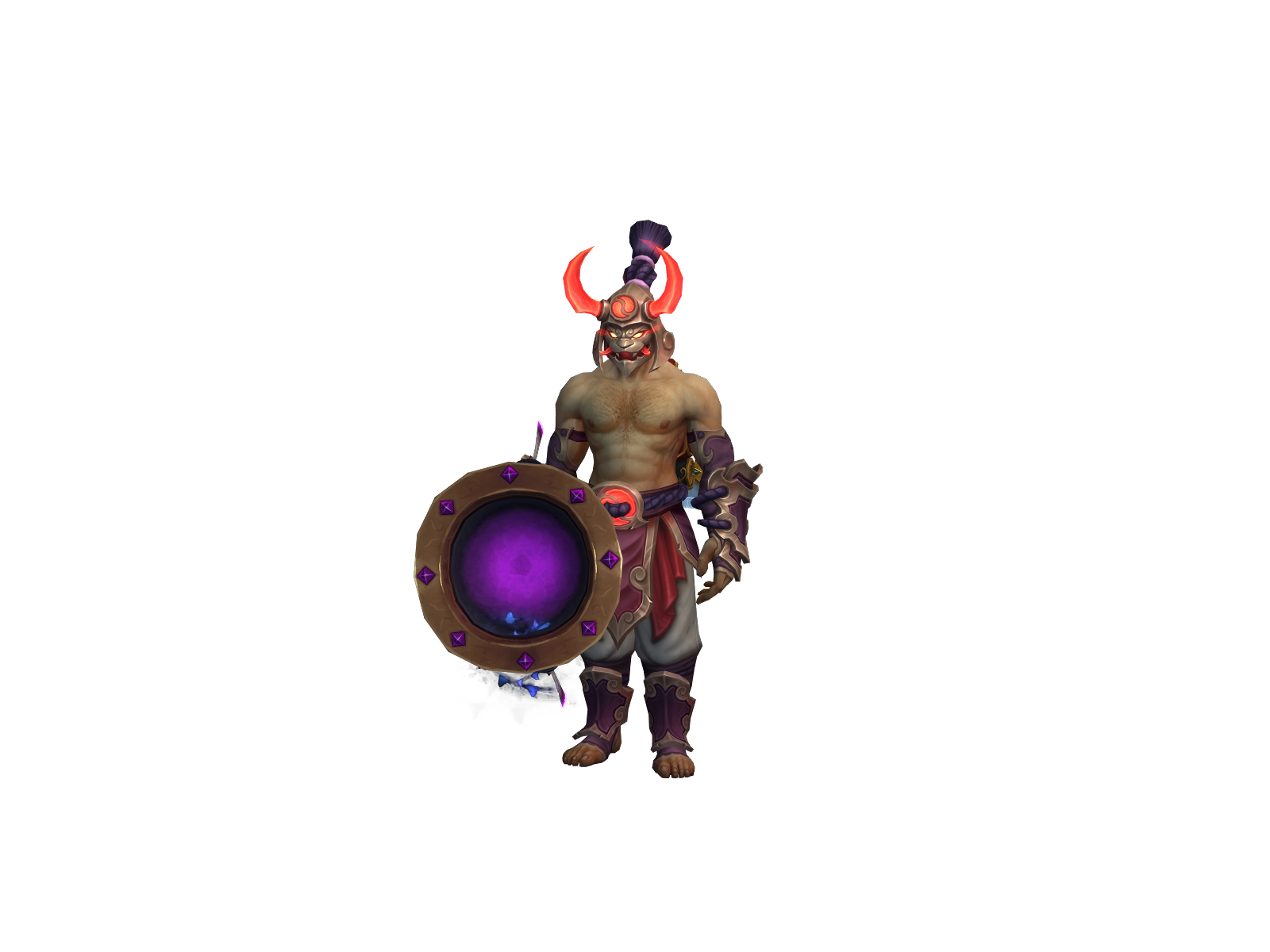 Hault 3D character render
